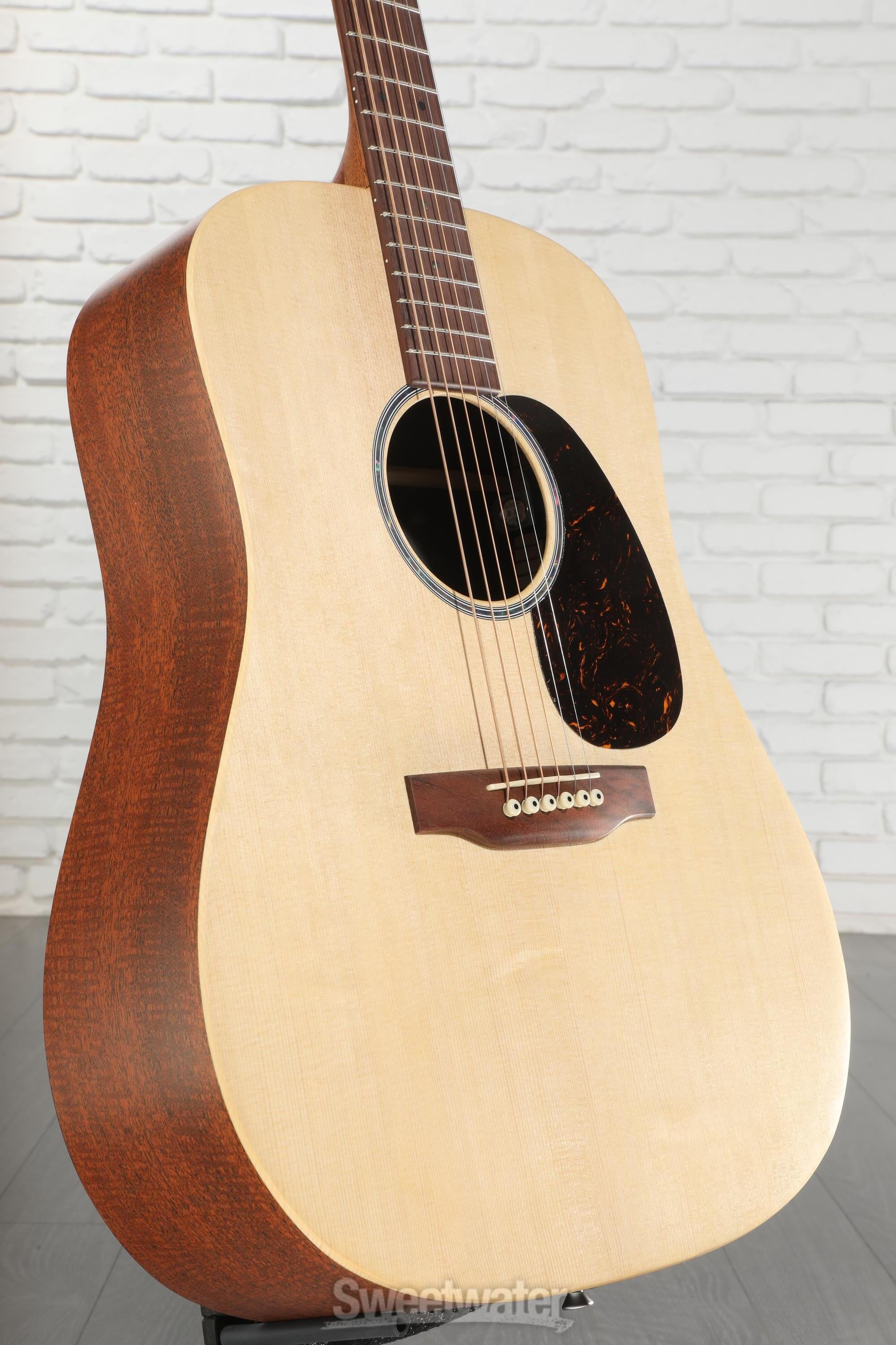 Martin D-X2E Dreadnought Acoustic-electric Guitar - Figured