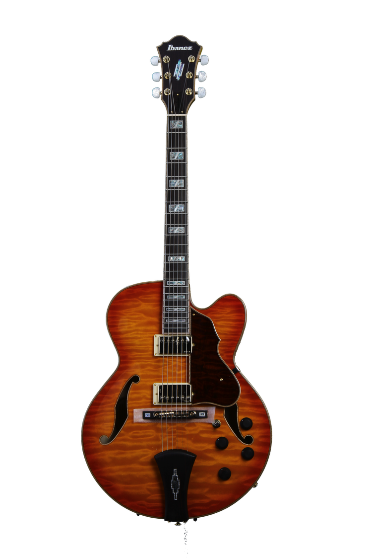 Ibanez Artcore Custom AF125AMB - Amber Burst | Sweetwater