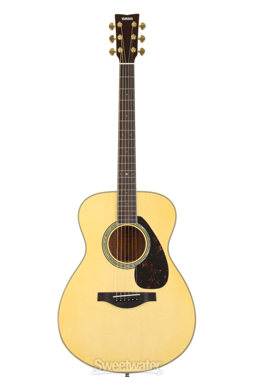 Yamaha LS6M ARE Concert Acoustic Guitar - Natural | Sweetwater