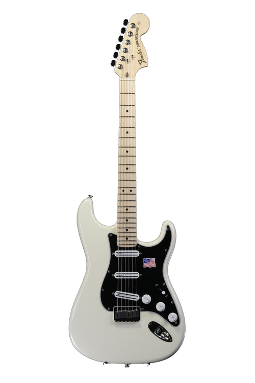 Fender Stratocaster コンポーネント Fender Billy Corgan Stratocaster - Olympic White | Sweetwater