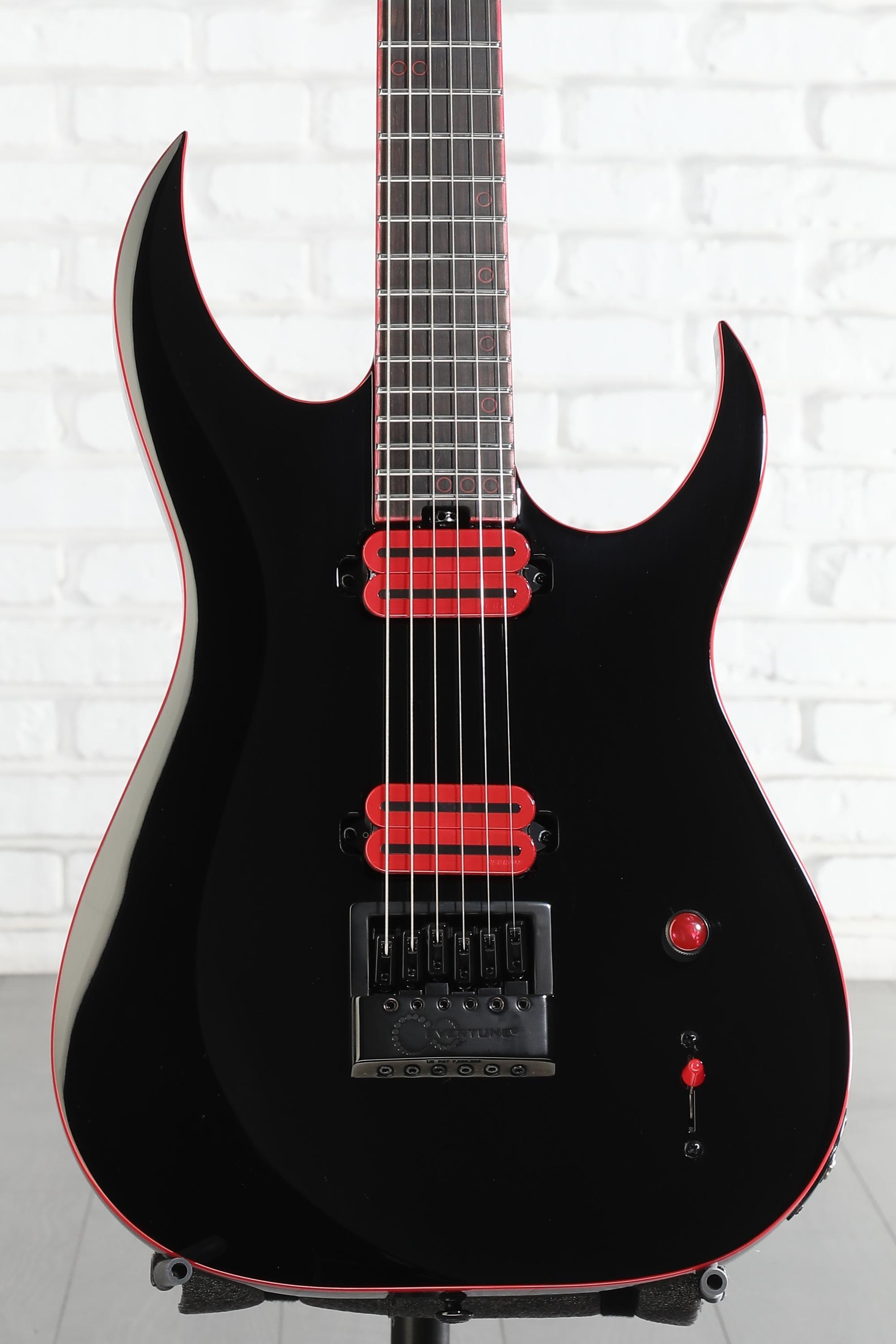 Schecter Sunset-6 ET EX Red Dawn Baritone Electric Guitar - Gloss