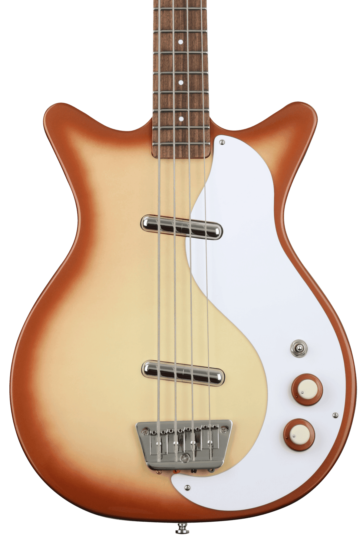 Danelectro '59DC Long Scale Bass Guitar - Copper Burst