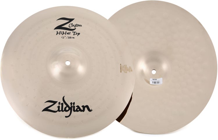 Zildjian Z Custom Hi-hat Cymbals - 15-inch