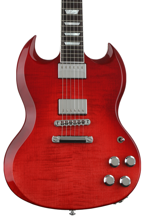 Gibson SG Standard HP 2018 - Blood Orange Fade, G-force Gibson SG Standard HP 2018 - Blood Orange Fade, G-force