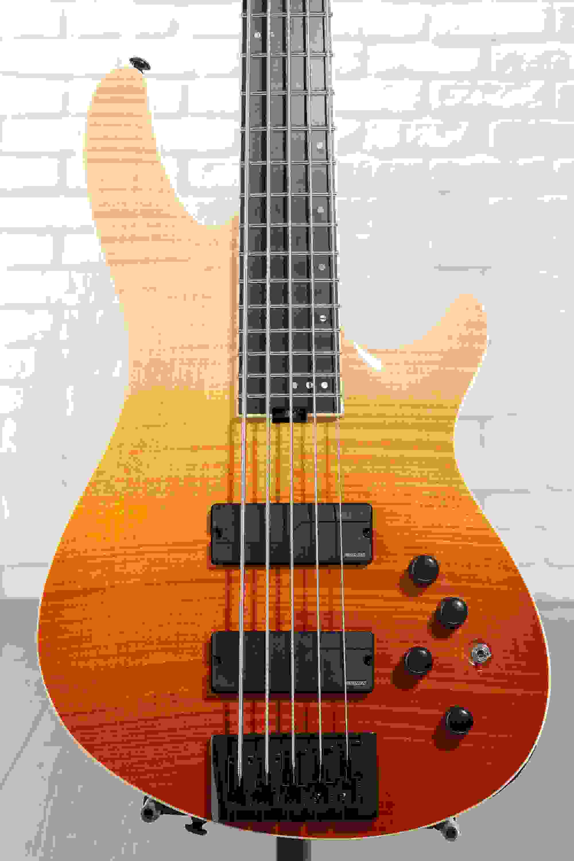 Schecter SLS Elite-5 Bass Guitar - Antique Fade Burst