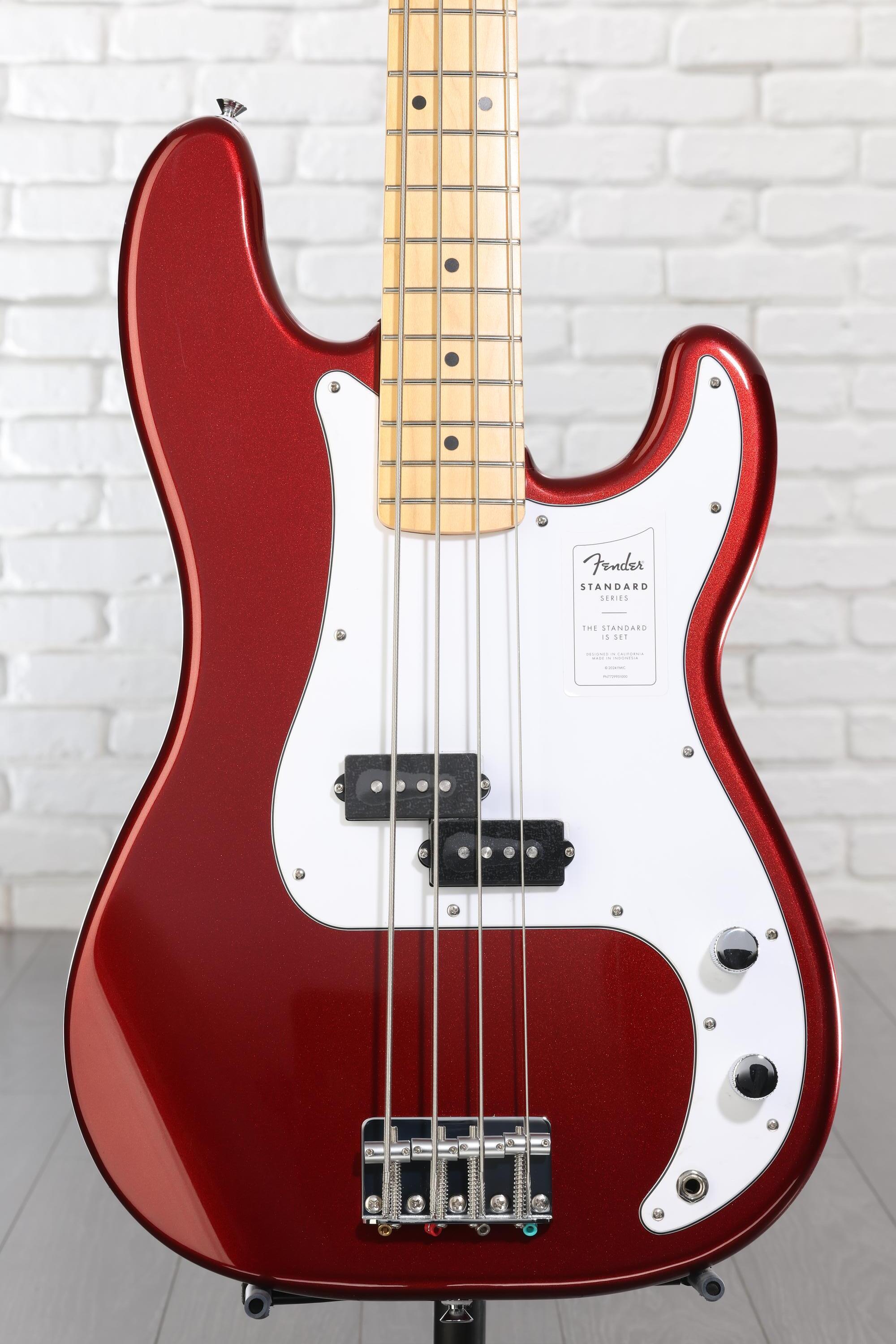 Fender Standard Precision Bass - Candy Cola, Maple Fingerboard