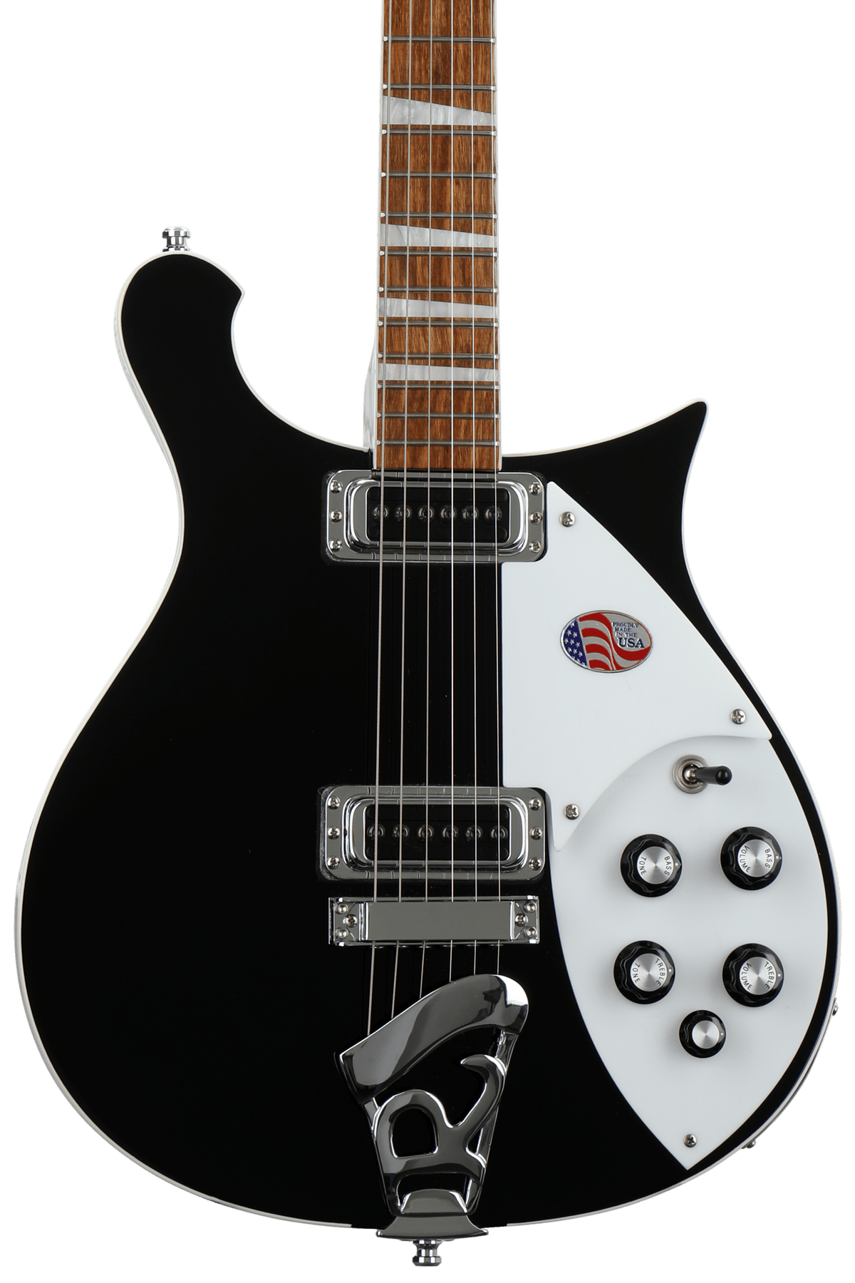 Rickenbacker 620 Electric Guitar - Jetglo | Sweetwater Rickenbacker 620 Electric Guitar - Jetglo | Sweetwater