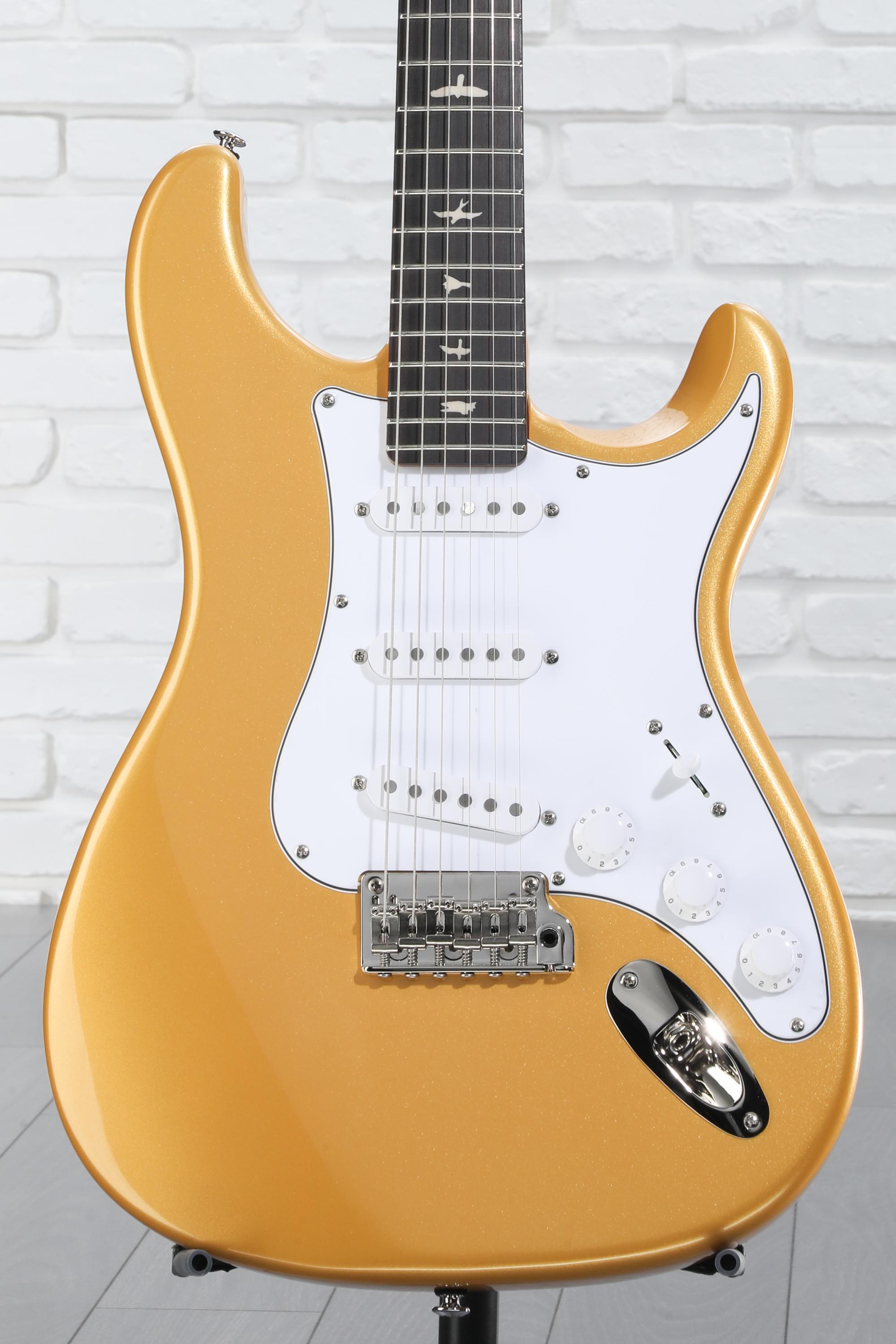 PRS SE Silver Sky Electric Guitar - Gold Spark, Sweetwater Exclusive