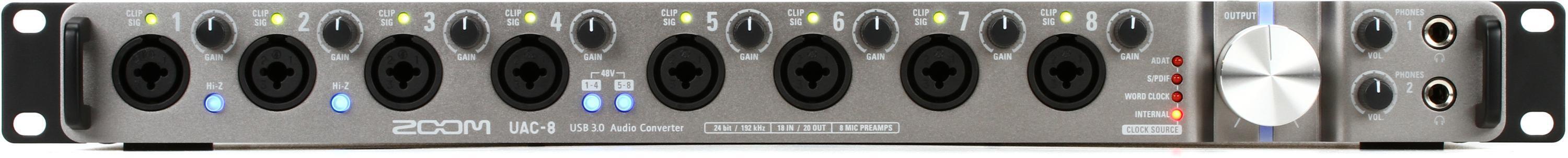 Zoom UAC-8 USB 3.0 Audio Interface