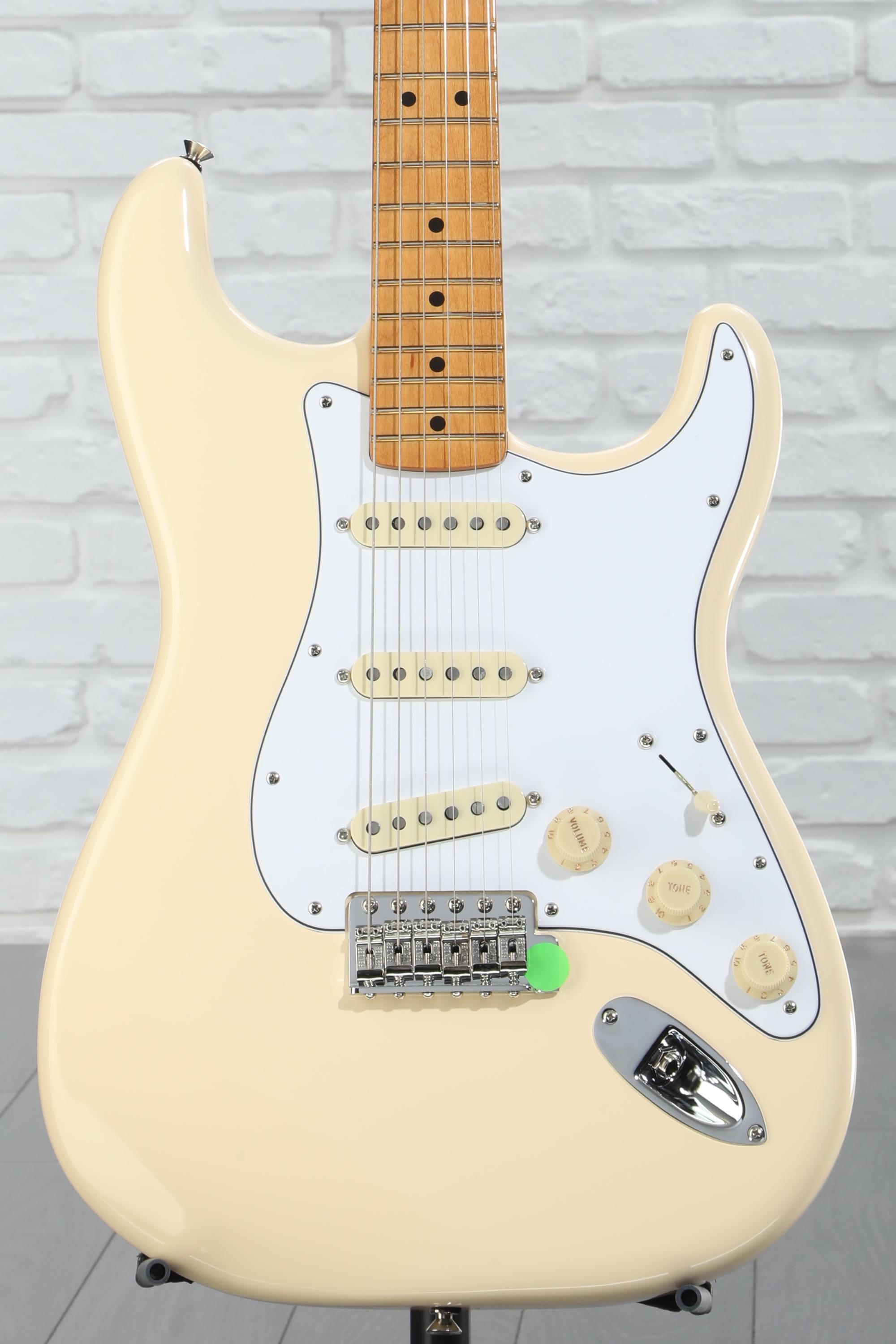 Fender Jimi Hendrix Stratocaster® Fender Jimi Hendrix Stratocaster - Olympic White with Maple