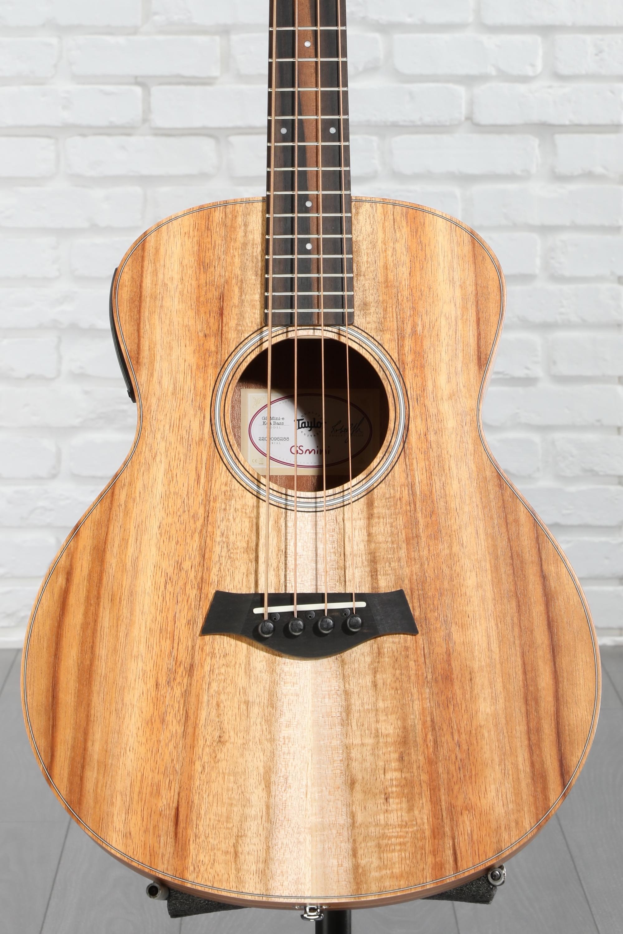 Taylor GS mini-e bass GSミニベース テイラー アコベ Amazon.com: Taylor GS Mini-e Koa Bass Natural w/ES-B
