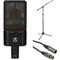 Photo of Austrian Audio OC18 Large-diaphragm Condenser Microphone Bundle with Stand and Cable
