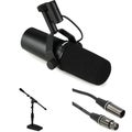 Photo of Shure SM7dB Active Dynamic Microphone with Desk Stand