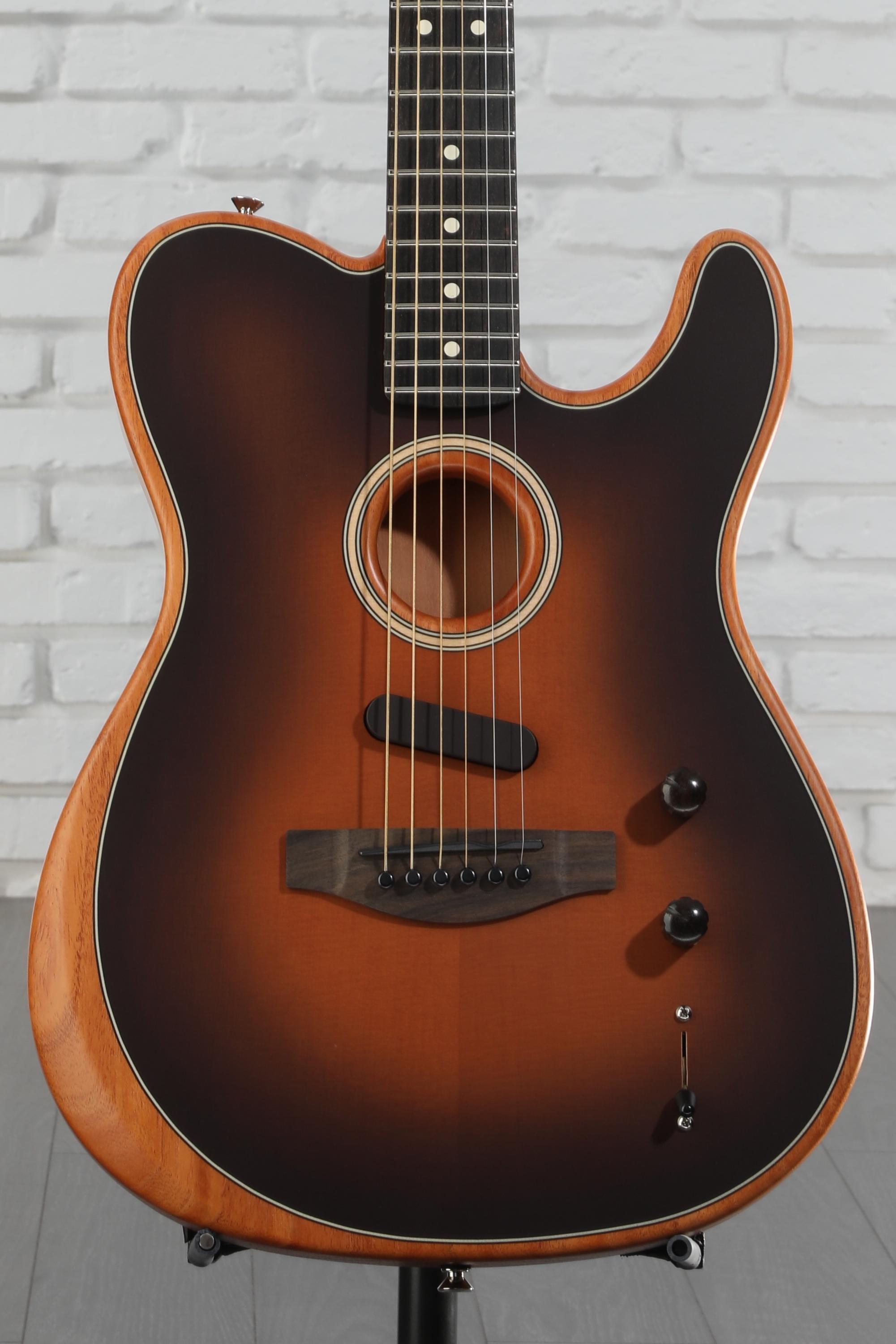 Fender American Acoustasonic Telecaster - Sunburst | Sweetwater