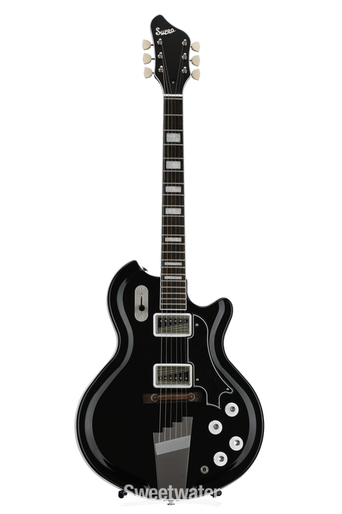 Supro Americana Series Coronado II - Jet Black | Sweetwater