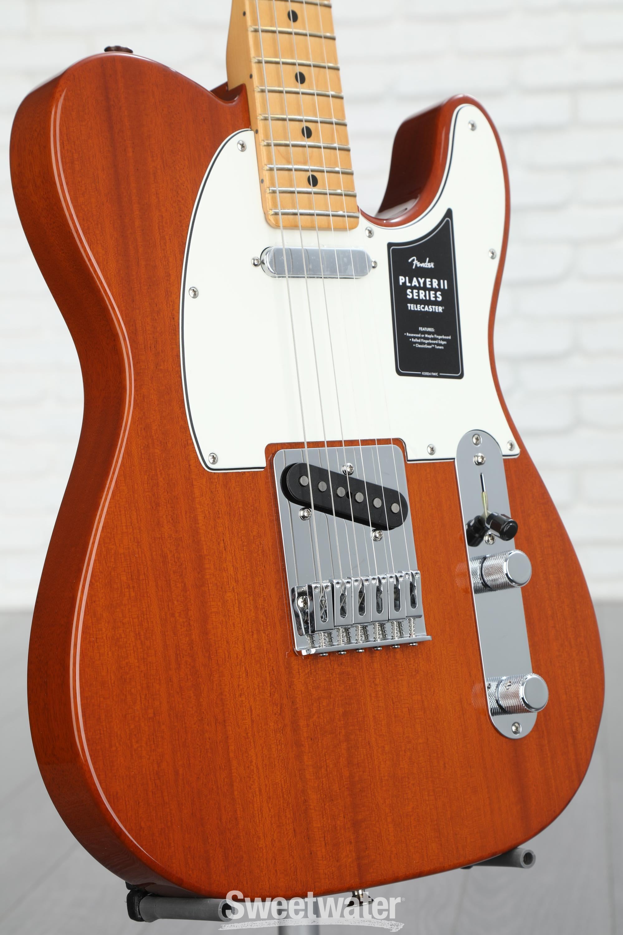Fender Player II Telecaster Electric Guitar - Mocha with Maple