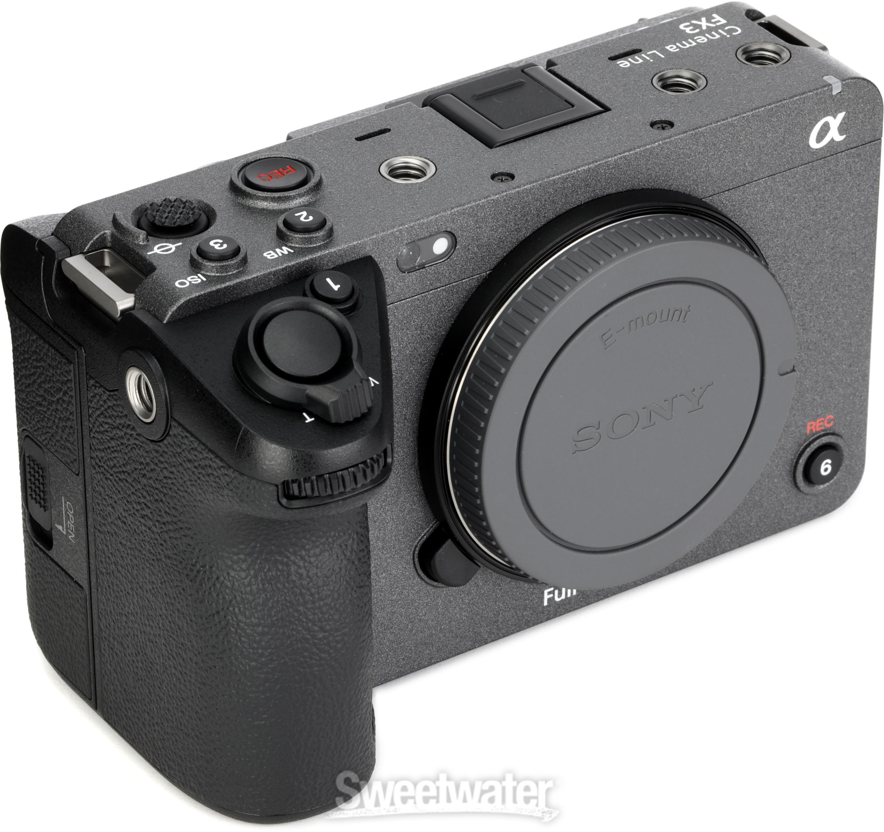 Sony Alpha FX3A Cinema Line Full-frame Camera with XLR Handle Unit