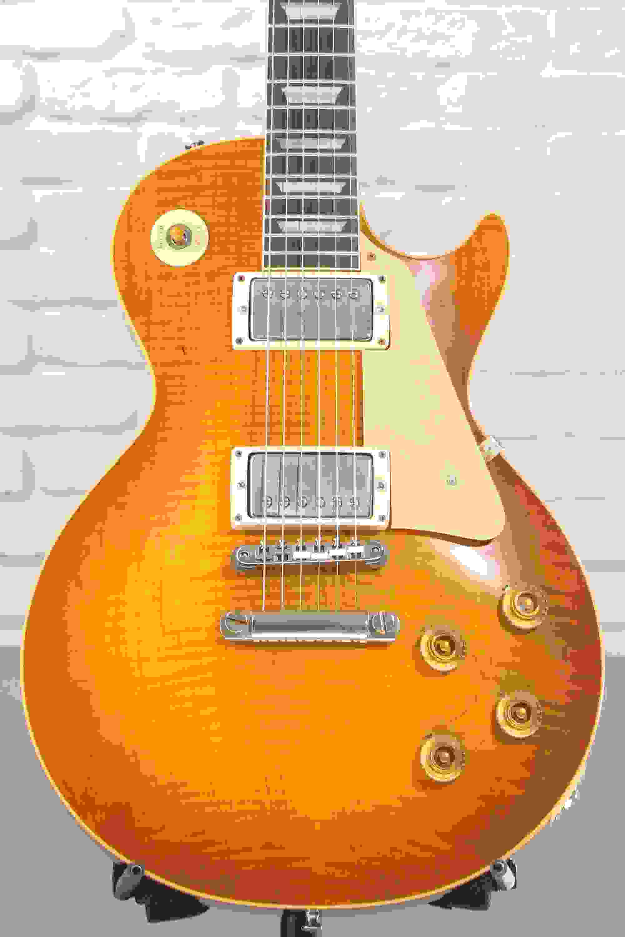 Gibson Custom 1959 Les Paul Standard Reissue Electric Guitar - Dirty Lemon, VOS