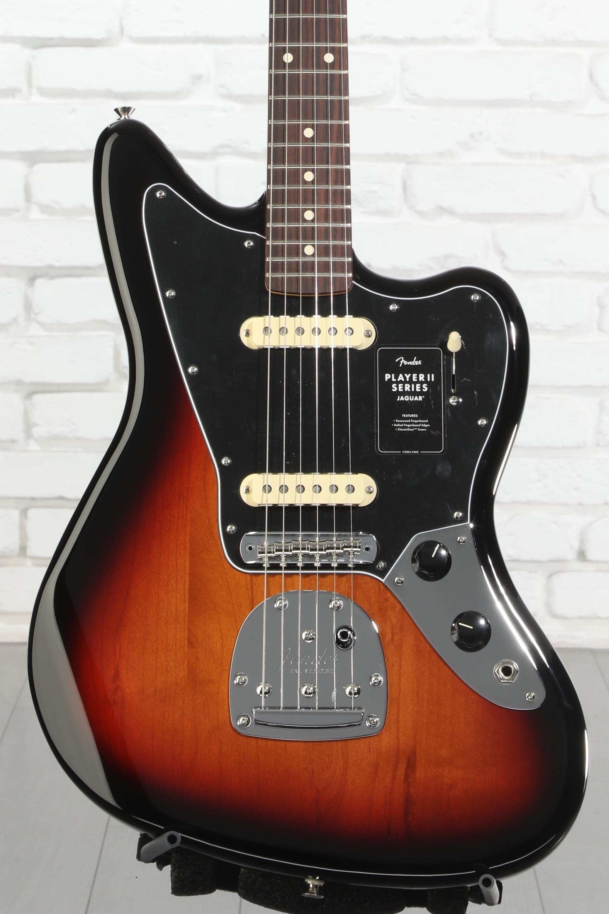 Fender Player II Jaguar Electric Guitar - 3-color Sunburst