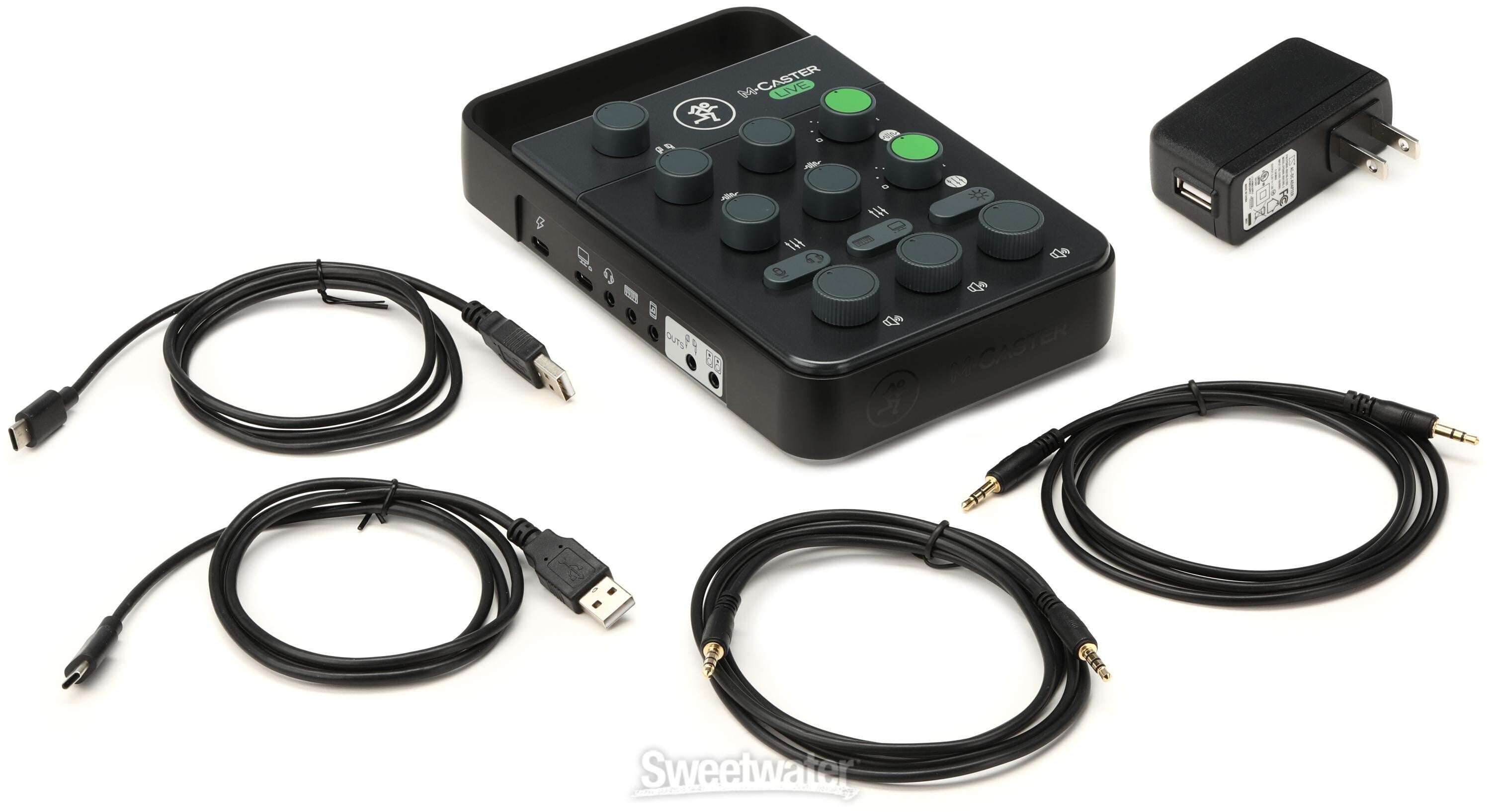 Mackie M-Caster Live Portable Livestreaming Mixer - Black