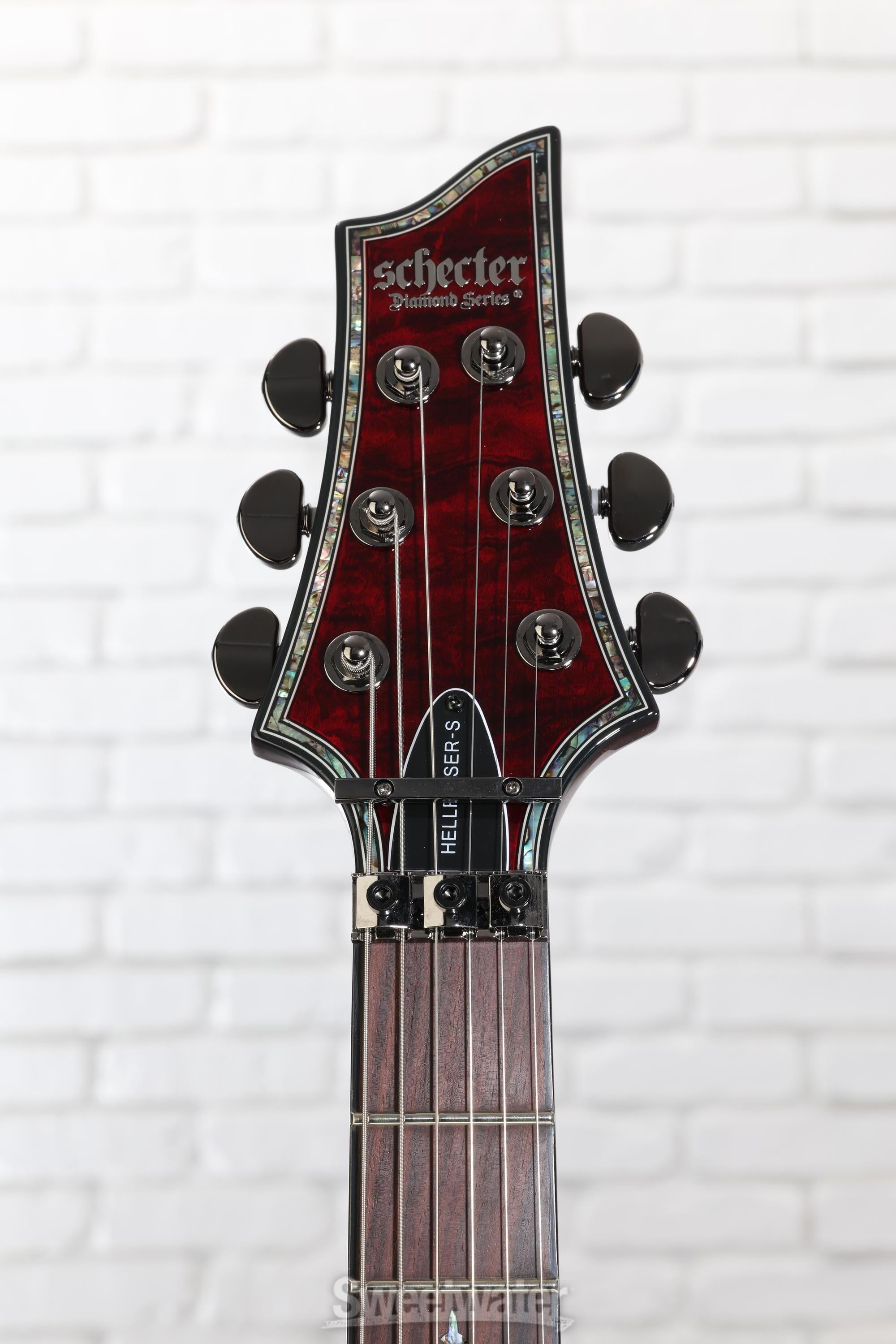 Schecter Hellraiser C-1 FR-S Electric Guitar - Black Cherry