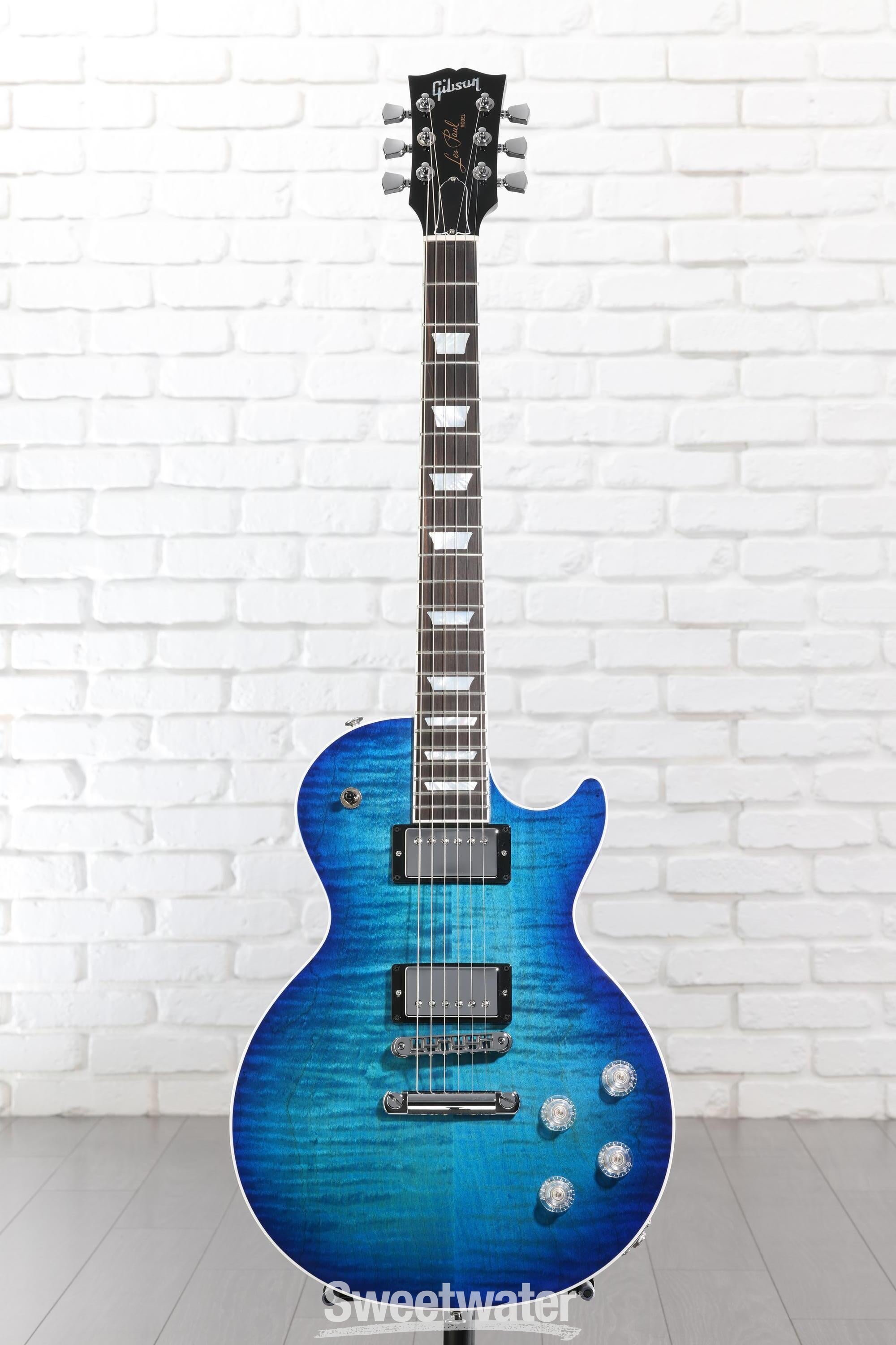 Gibson Les Paul Modern Figured Electric Guitar - Cobalt Burst