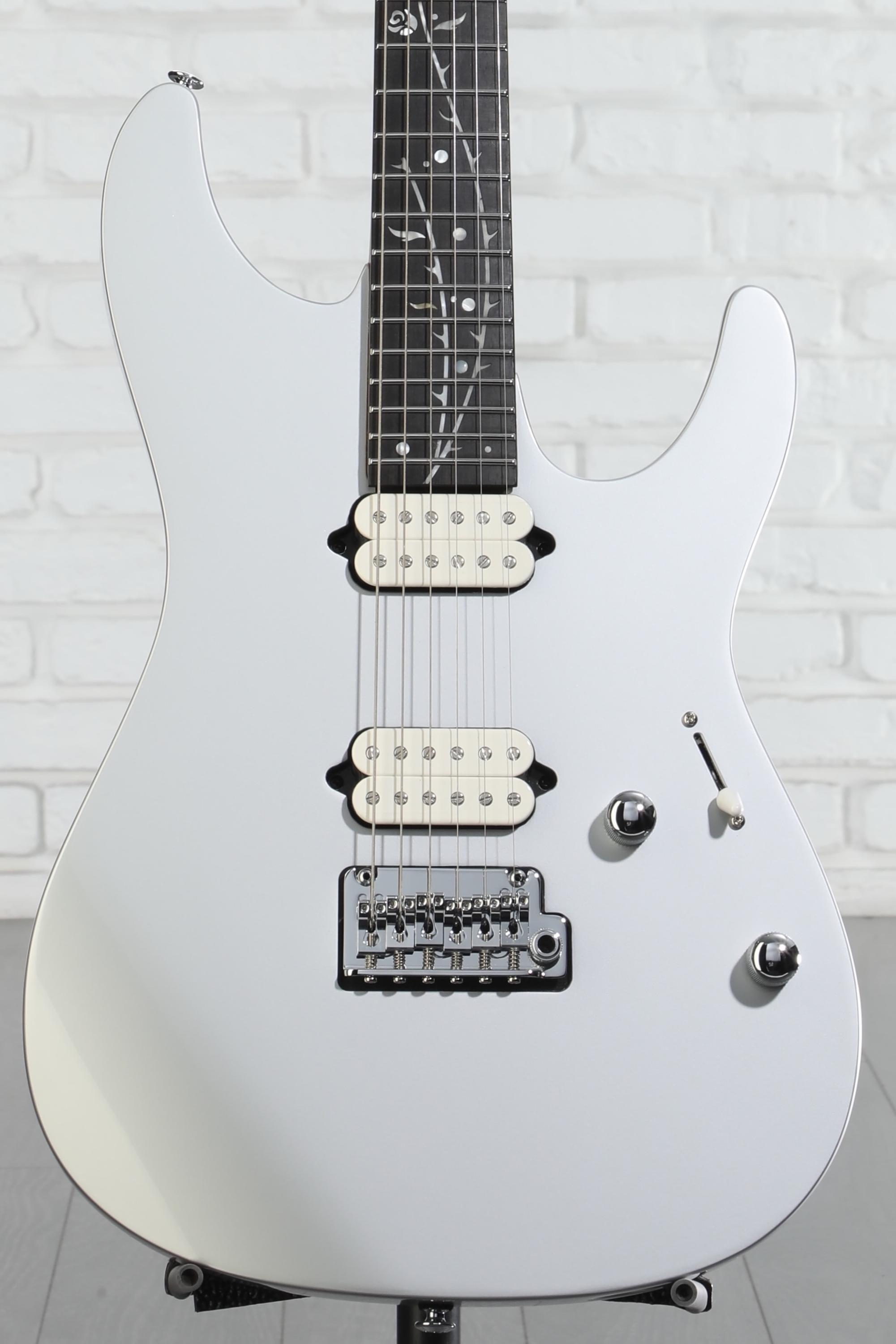 Ibanez TOD10 Tim Henson Signature Electric Guitar - Classic Silver