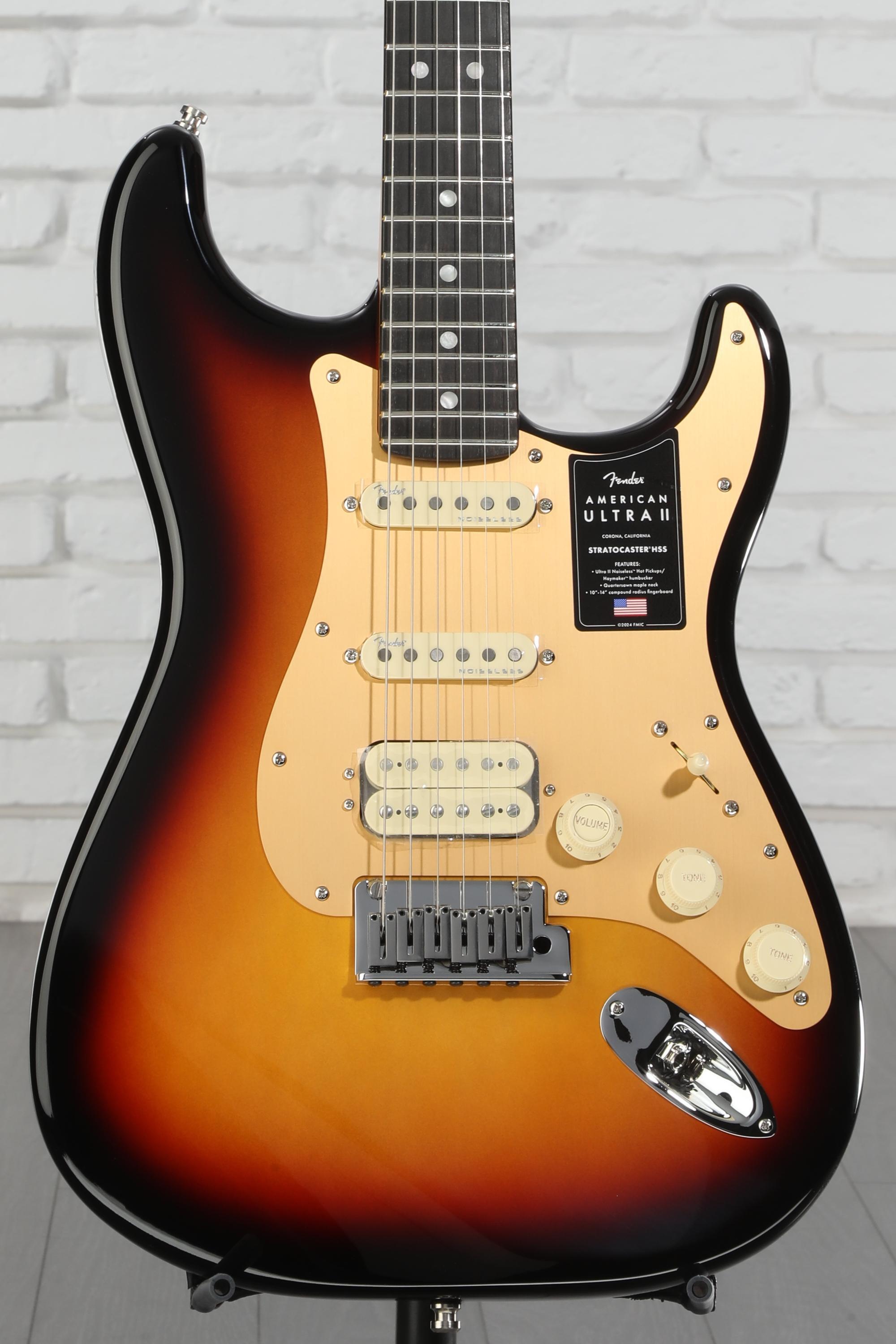 Fender American Ultra II Stratocaster HSS Electric Guitar