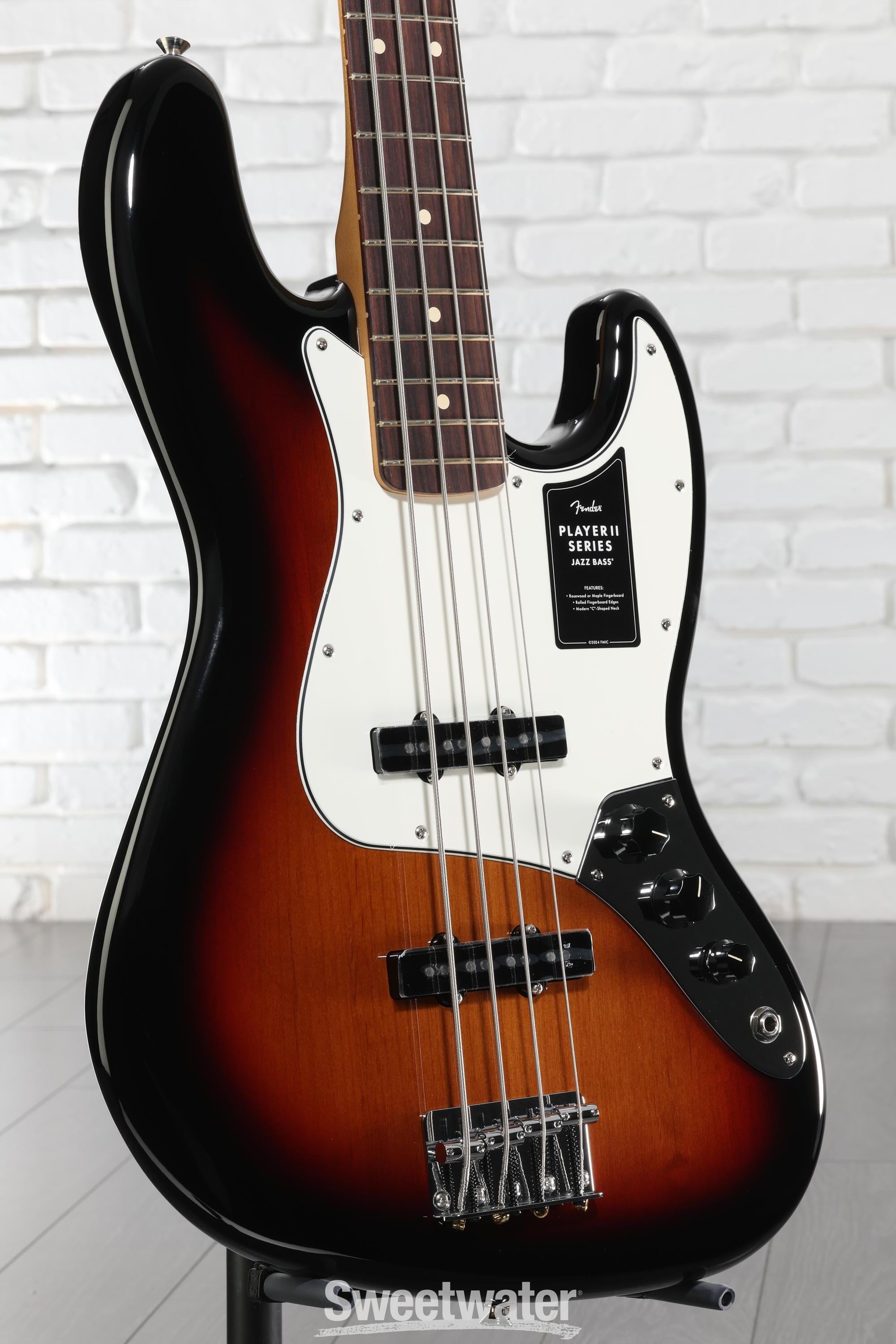 Fender Player II Jazz Bass - 3-color Sunburst with Rosewood