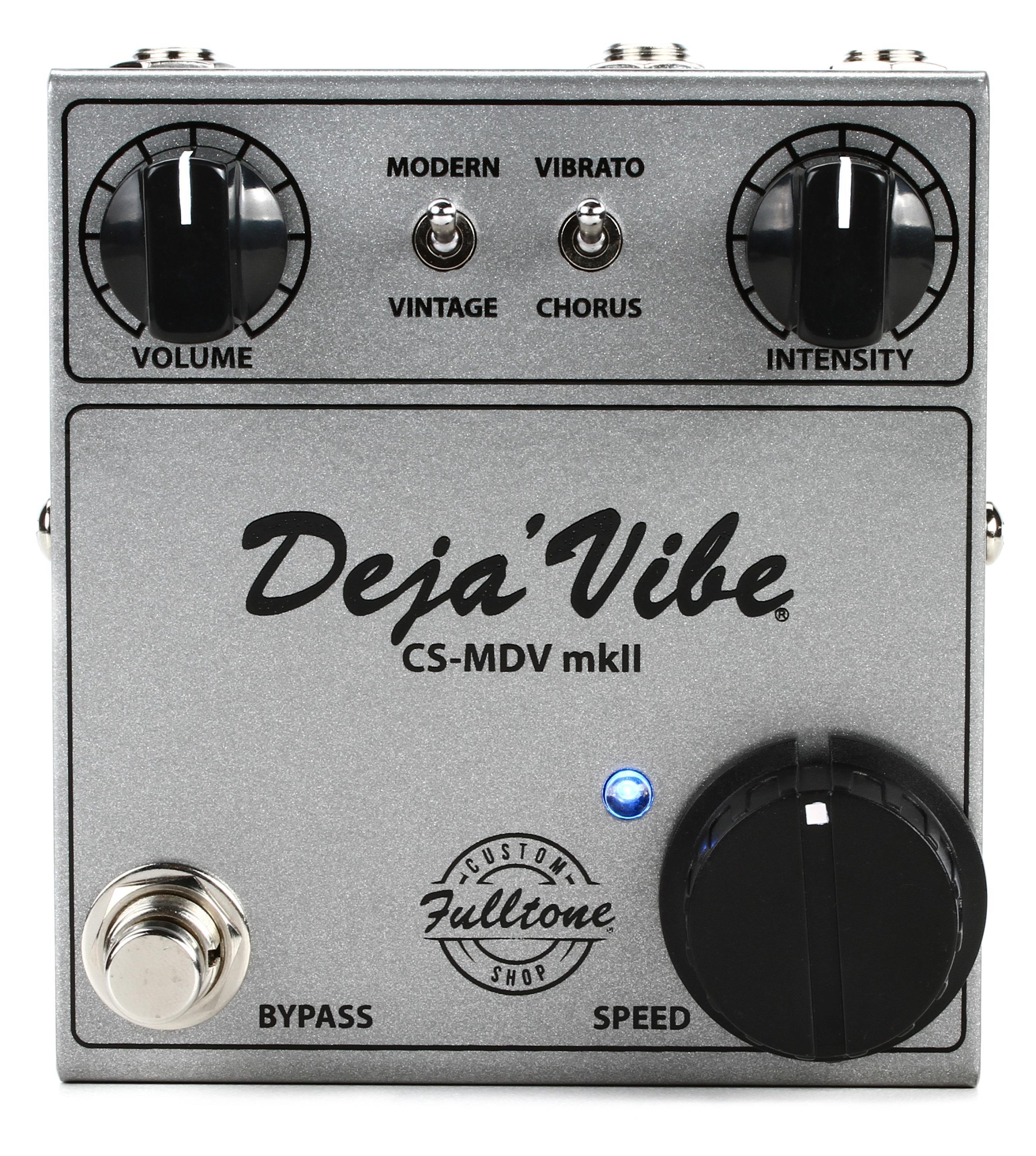 Fulltone Custom Shop Mini Deja'Vibe Mk II Rotary Speaker Pedal | Sweetwater