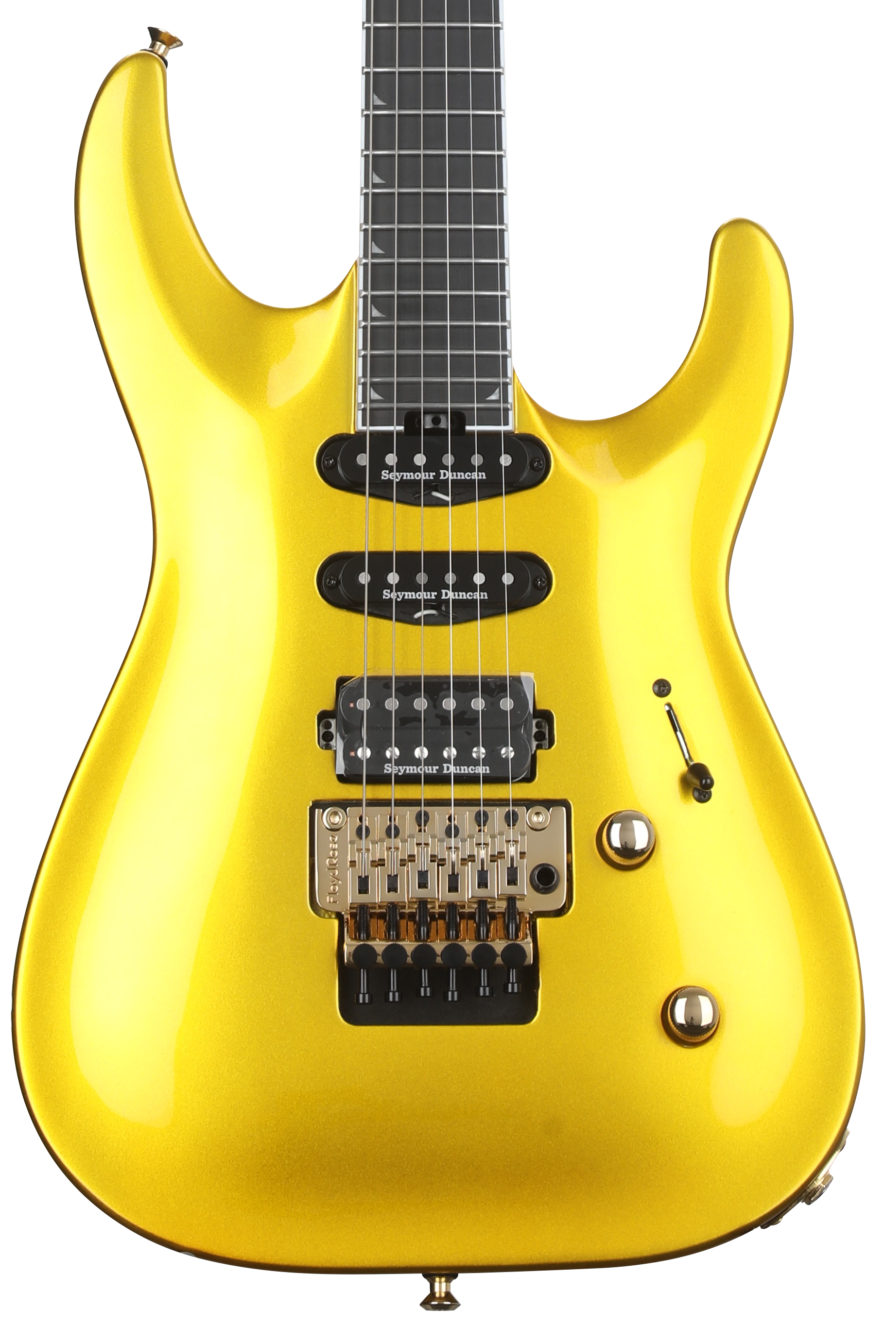 Jackson Pro Plus Series Soloist SLA3 Electric Guitar - Gold