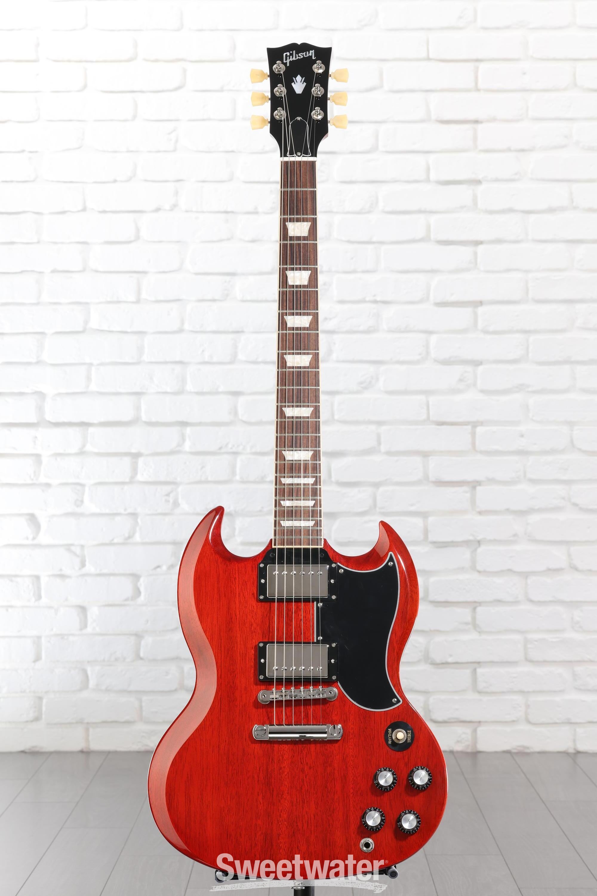 Gibson SG Standard '61 Electric Guitar - Vintage Cherry | Sweetwater