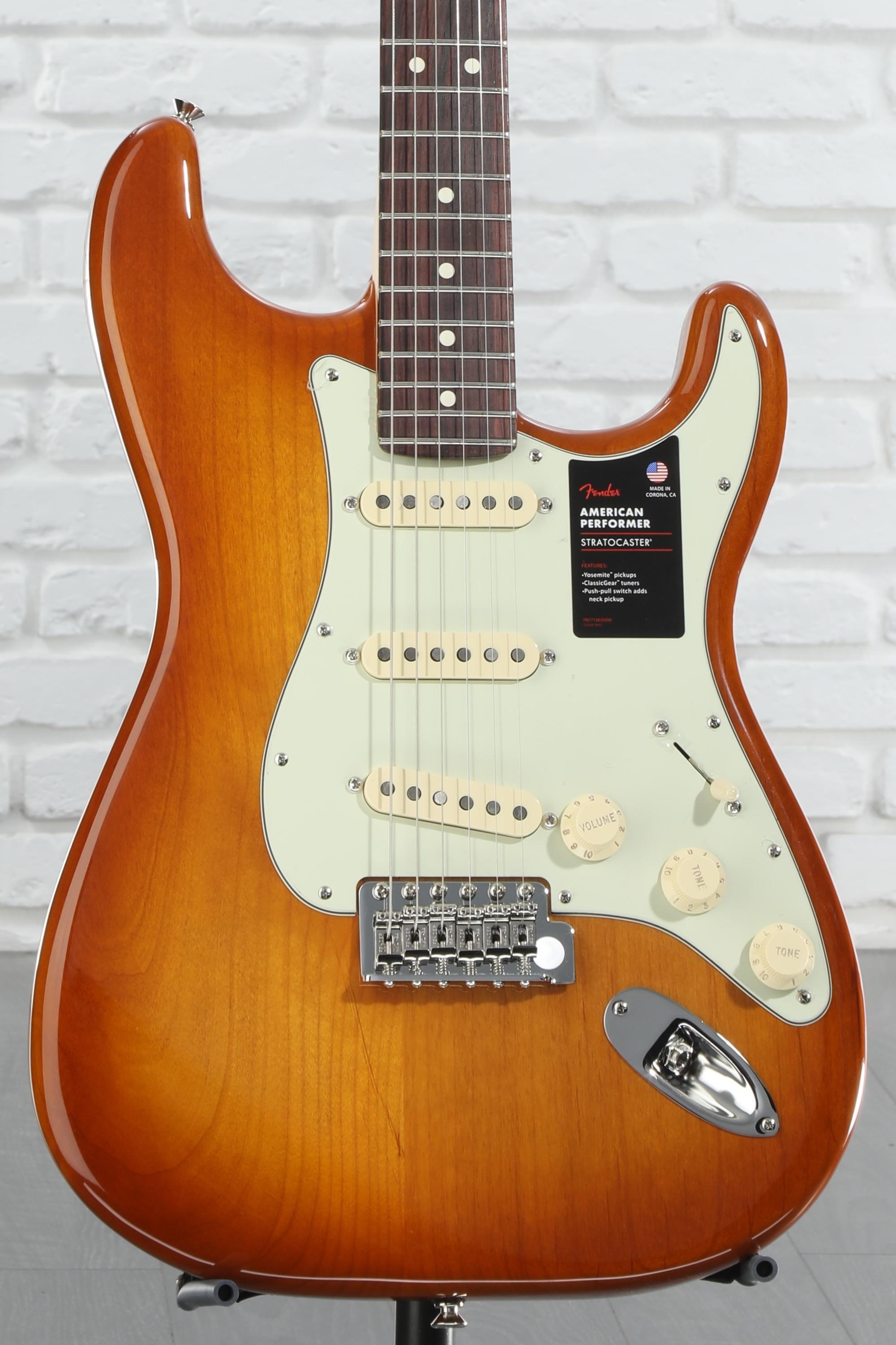 【税込】 Stratocaster Performer American Fender - with Honeyburst ギター