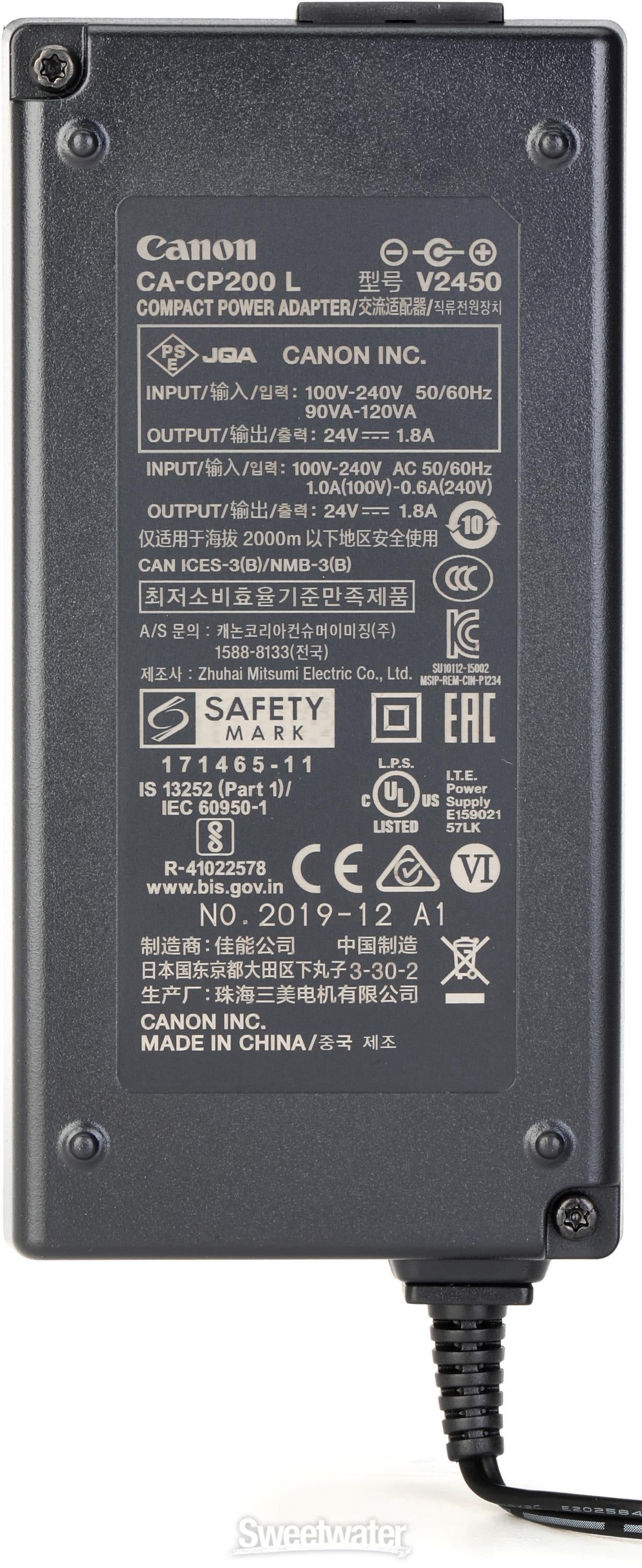 Canon CA-CP200L Compact Power Adapter | Sweetwater