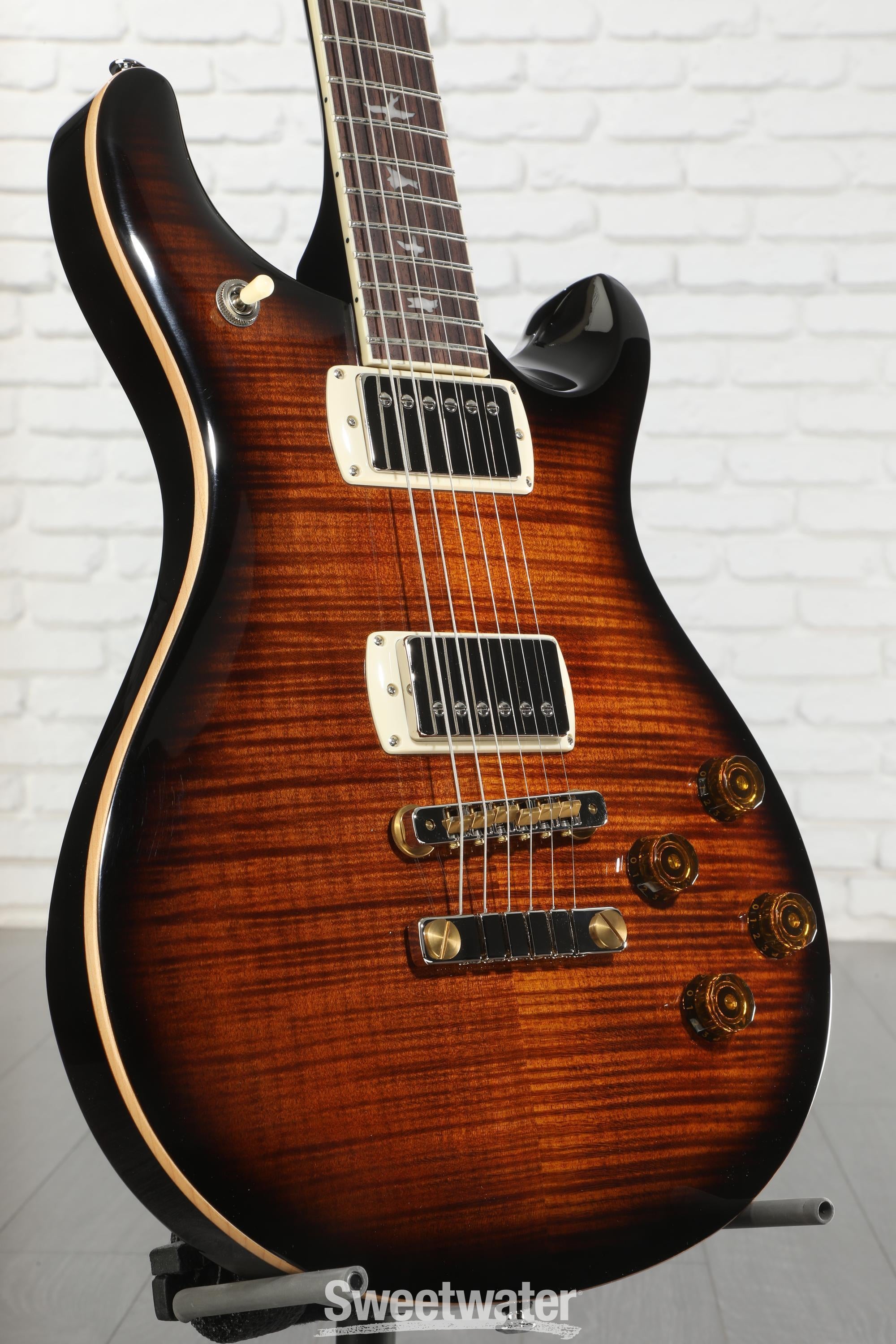 PRS SE McCarty 594 Electric Guitar - Black Gold Burst | Sweetwater