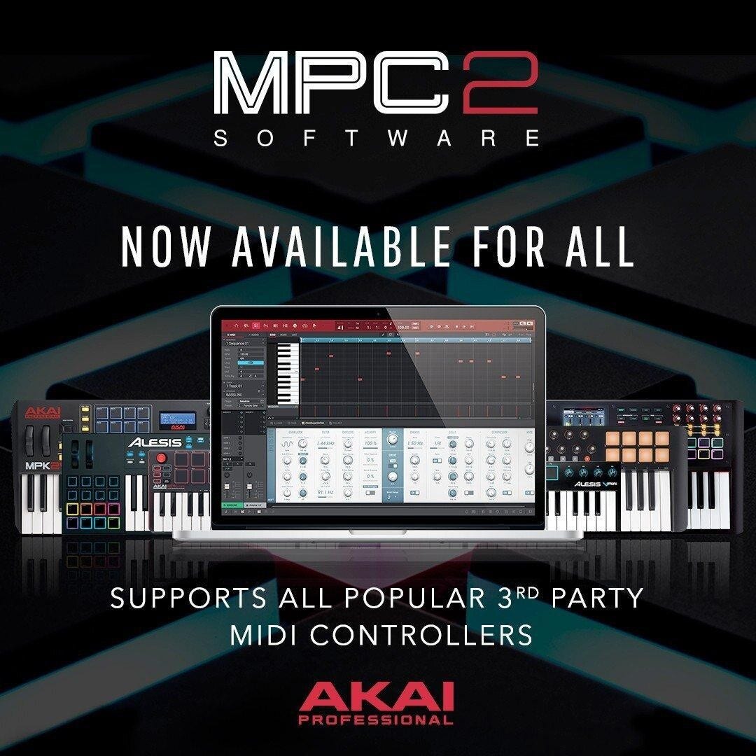 Akai MPC firmware 2.12.2, new update adds four new effects