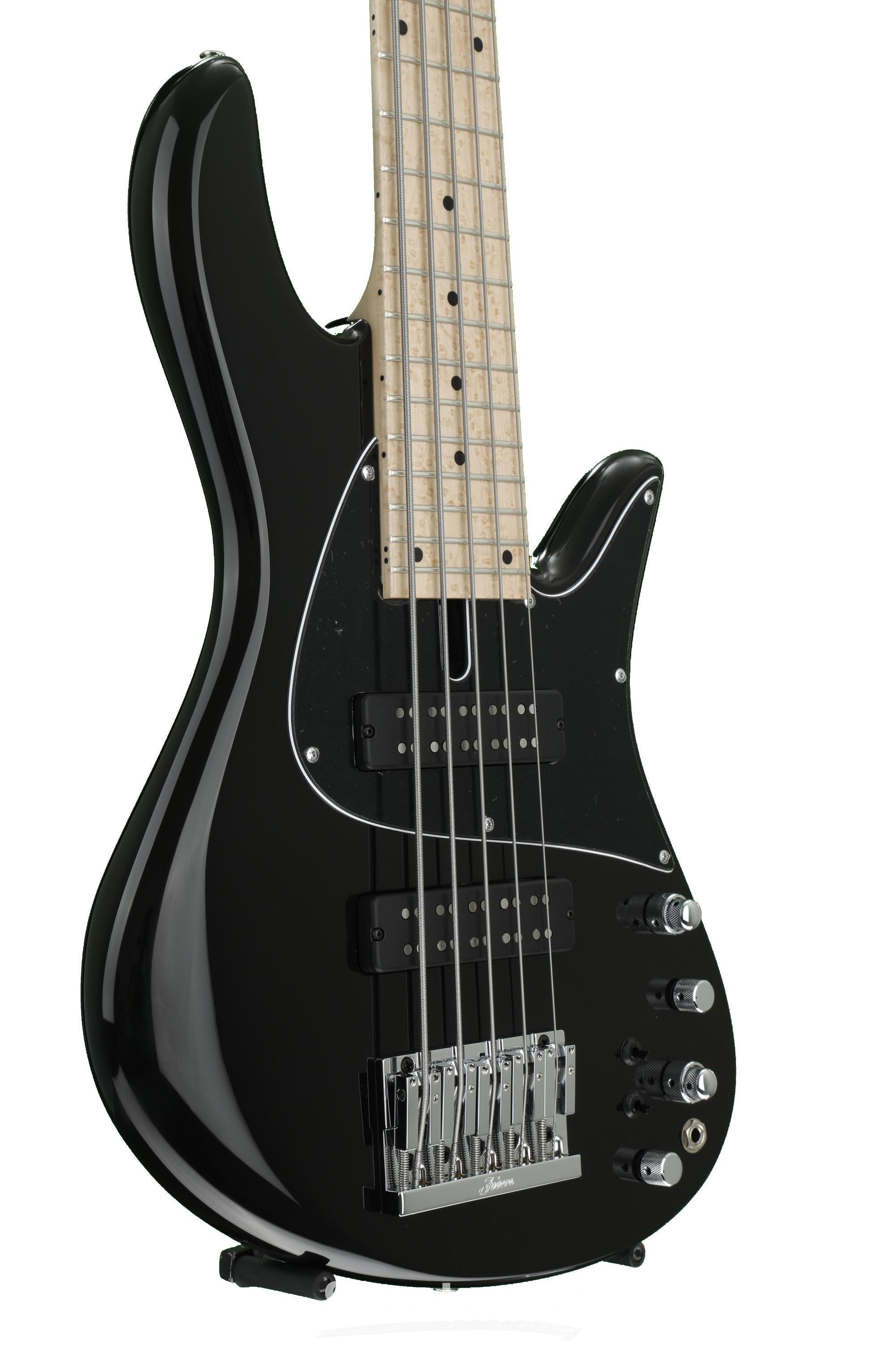 Fodera Emperor 5 Standard Classic - Black | Sweetwater