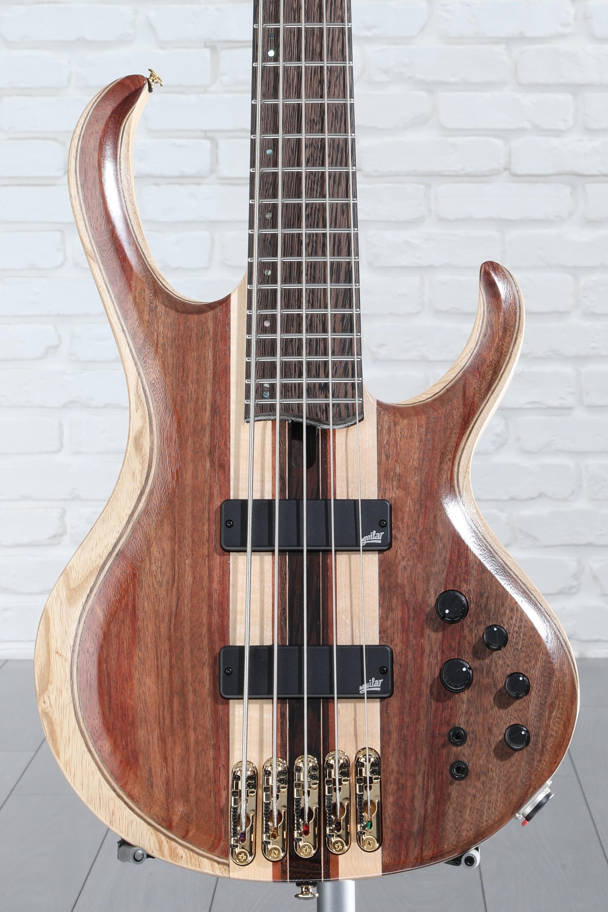 Ibanez Premium BTB1835 Bass Guitar - Natural Shadow Low