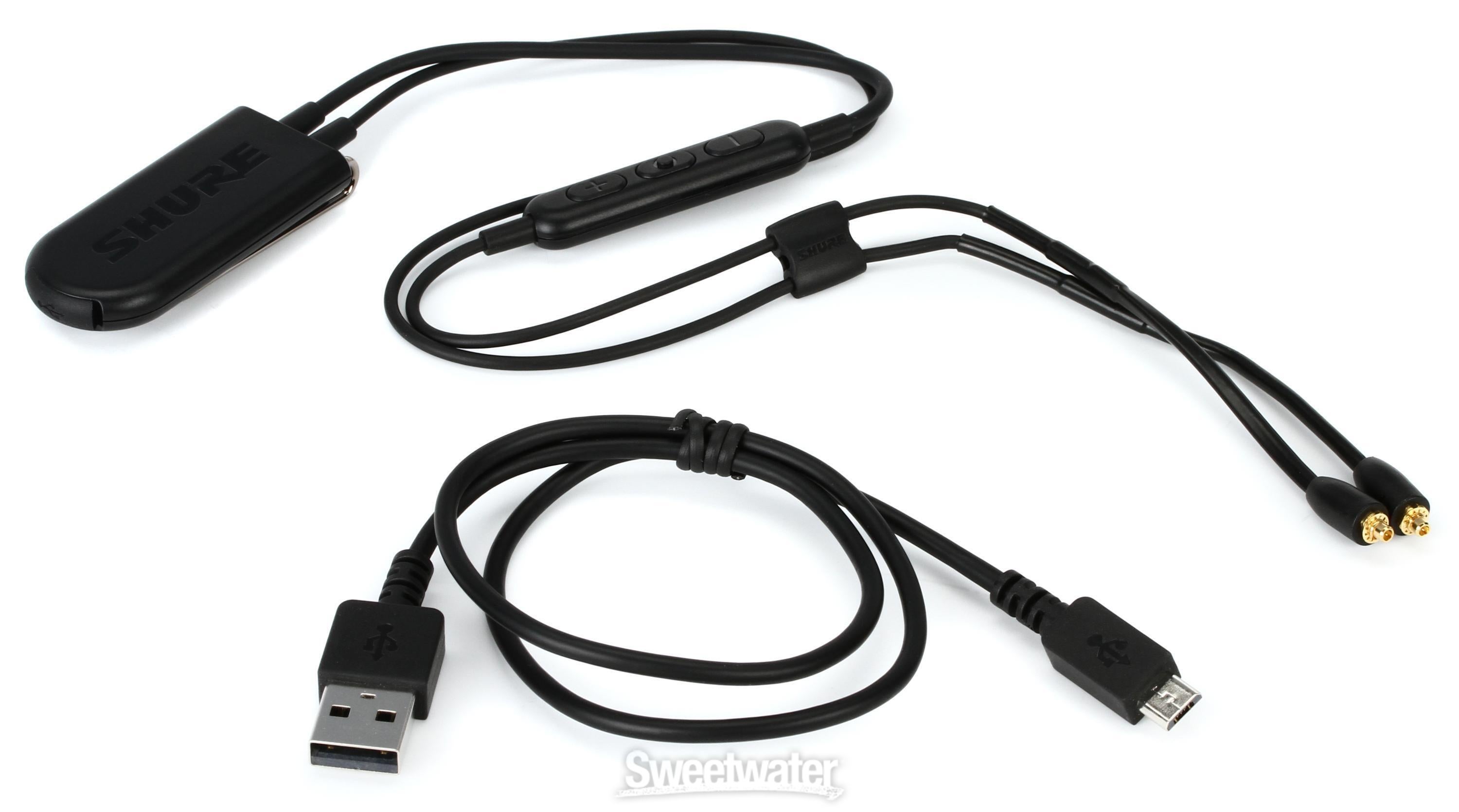 Shure Bluetooth 5.0 Earphone Communication Cable | Sweetwater