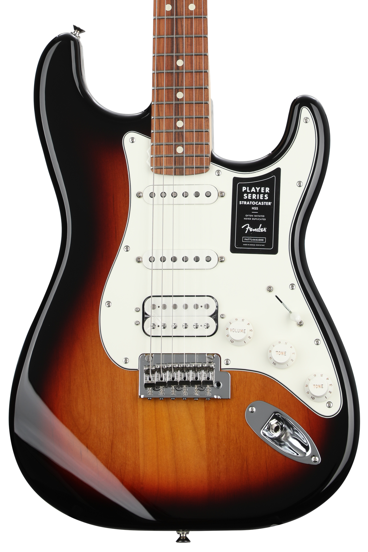 fender playerⅡ stratocaster hss サンバースト Player II