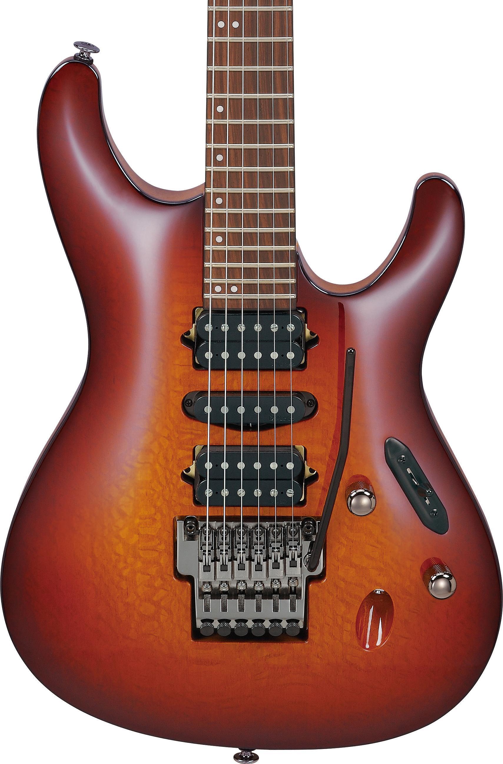 Ibanez Prestige S6670SK Electric Guitar - Sunset Burst | Sweetwater