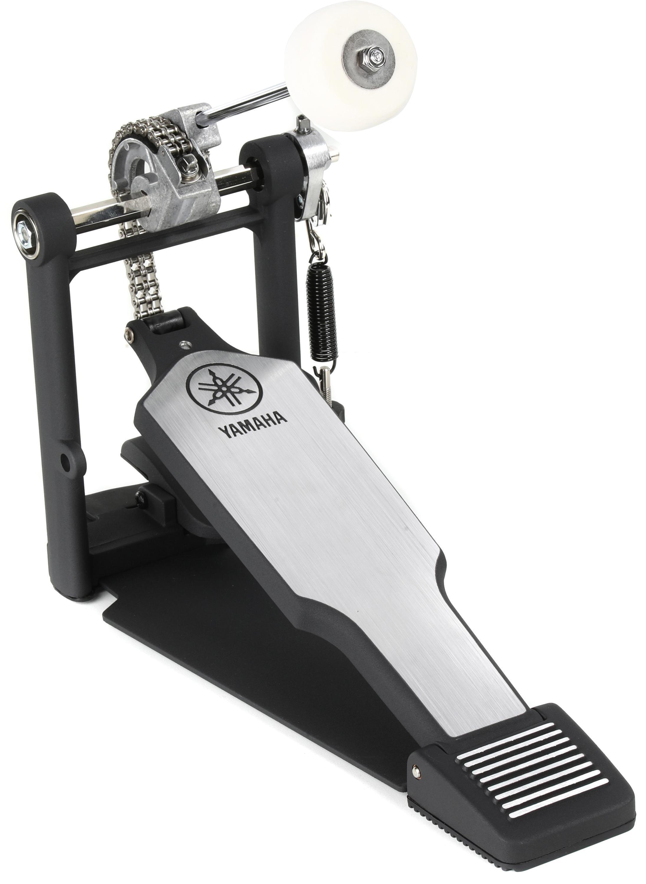 Yamaha FP-8500C Double Chain Drive Single Bass Drum Pedal with Extended  Footboard
