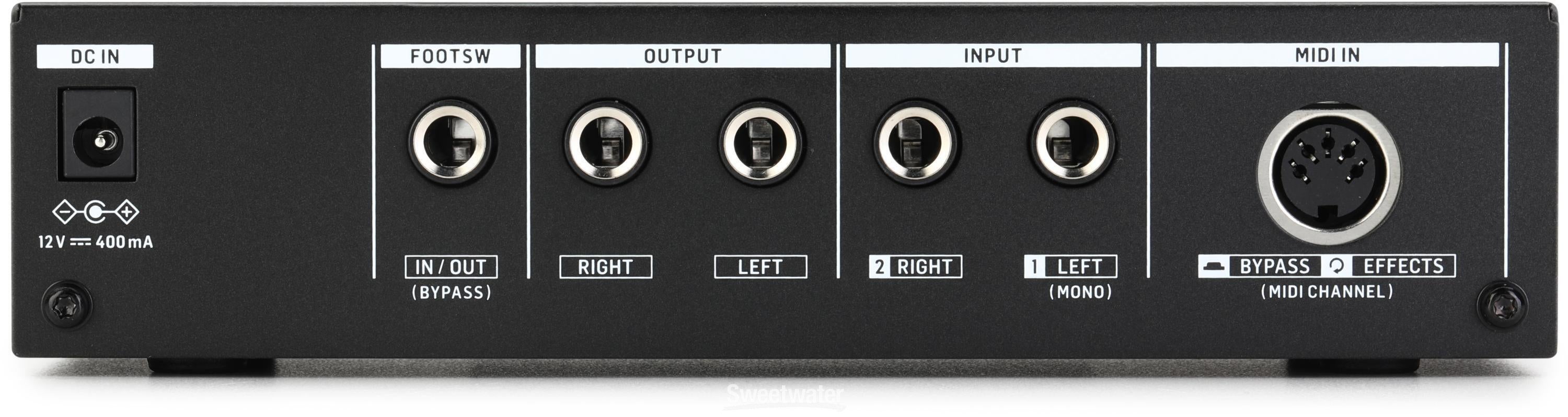 tc electronic M100 リバーブ / マルチエフェクト TC Electronic M100 Stereo Multi Effects Processor | Sweetwater