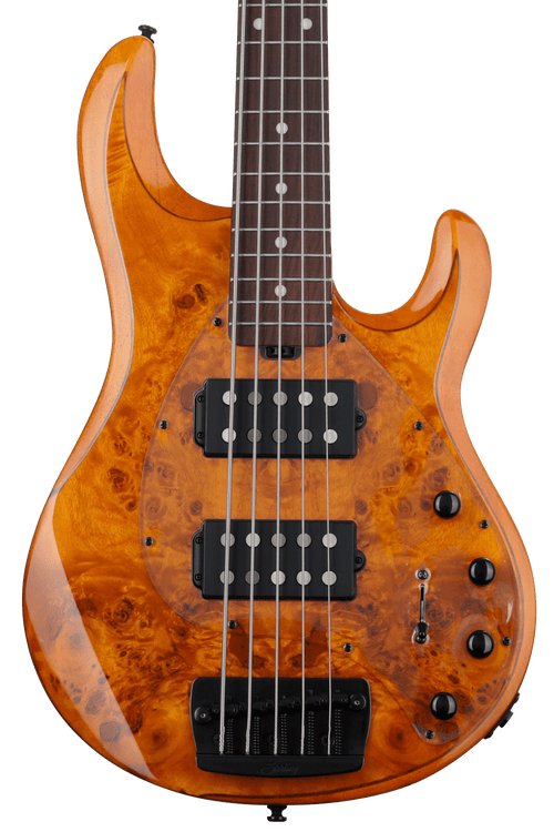 StingRay RAY35HHPB Bass Guitar - Amber - Sweetwater