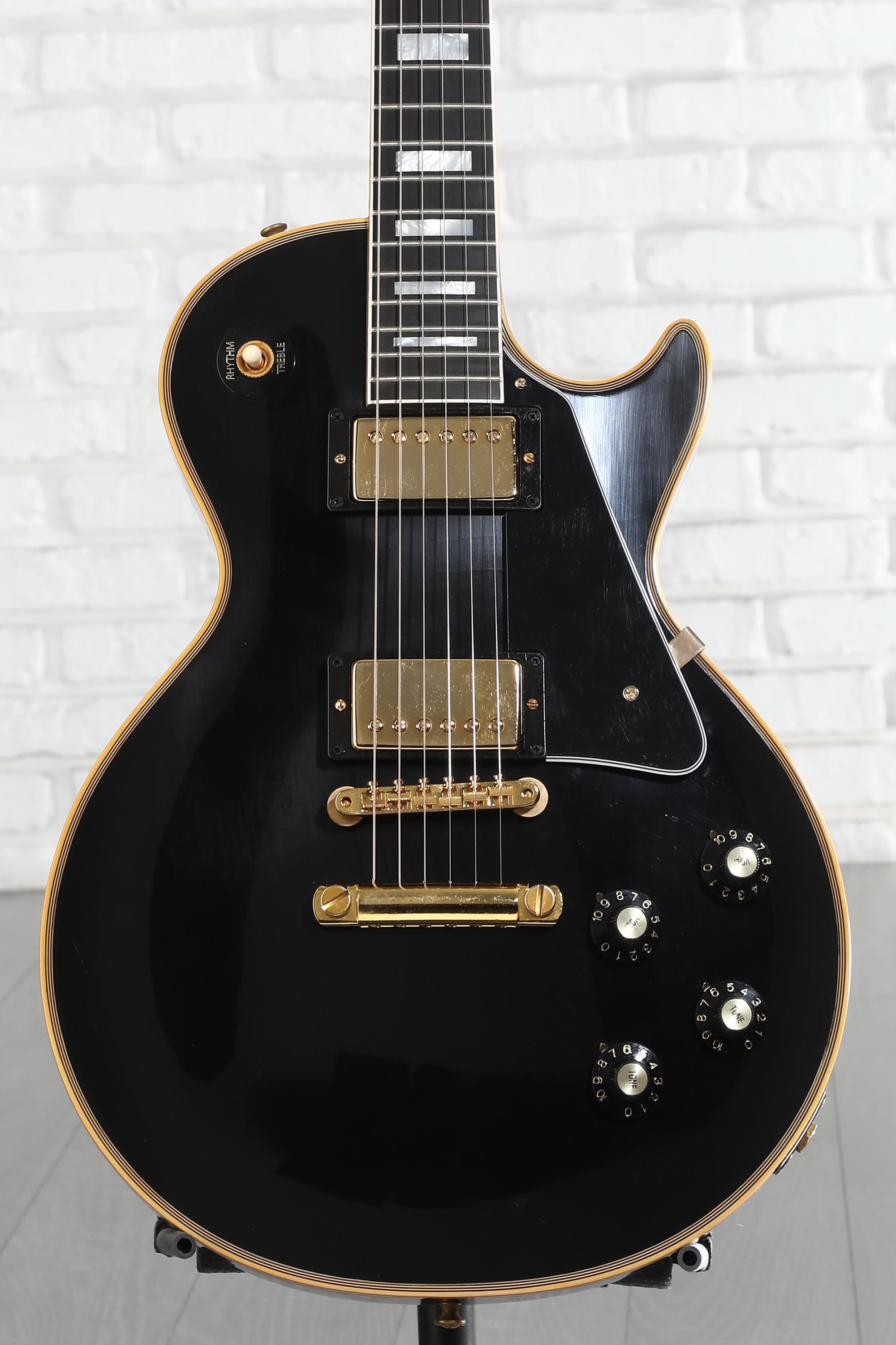 Gibson Custom 1968 Les Paul Custom Reissue Electric Guitar - Ebony