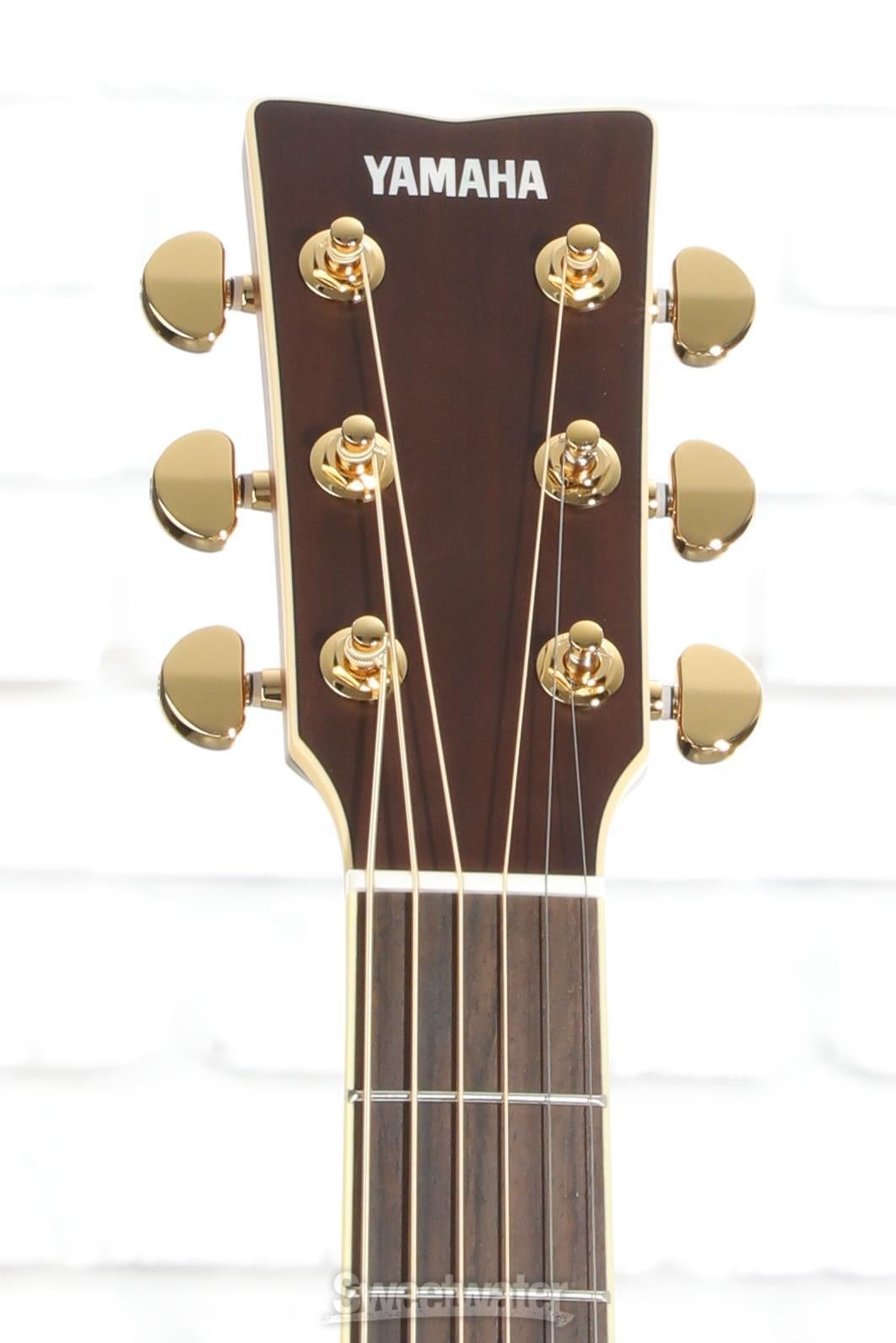 Yamaha LL6 ARE Original Jumbo Acoustic Guitar - Brown Sunburst