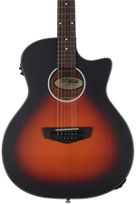 Photo of D'Angelico Premier Fulton LS 12-string Acoustic-electric Guitar - Satin Vintage Sunburst