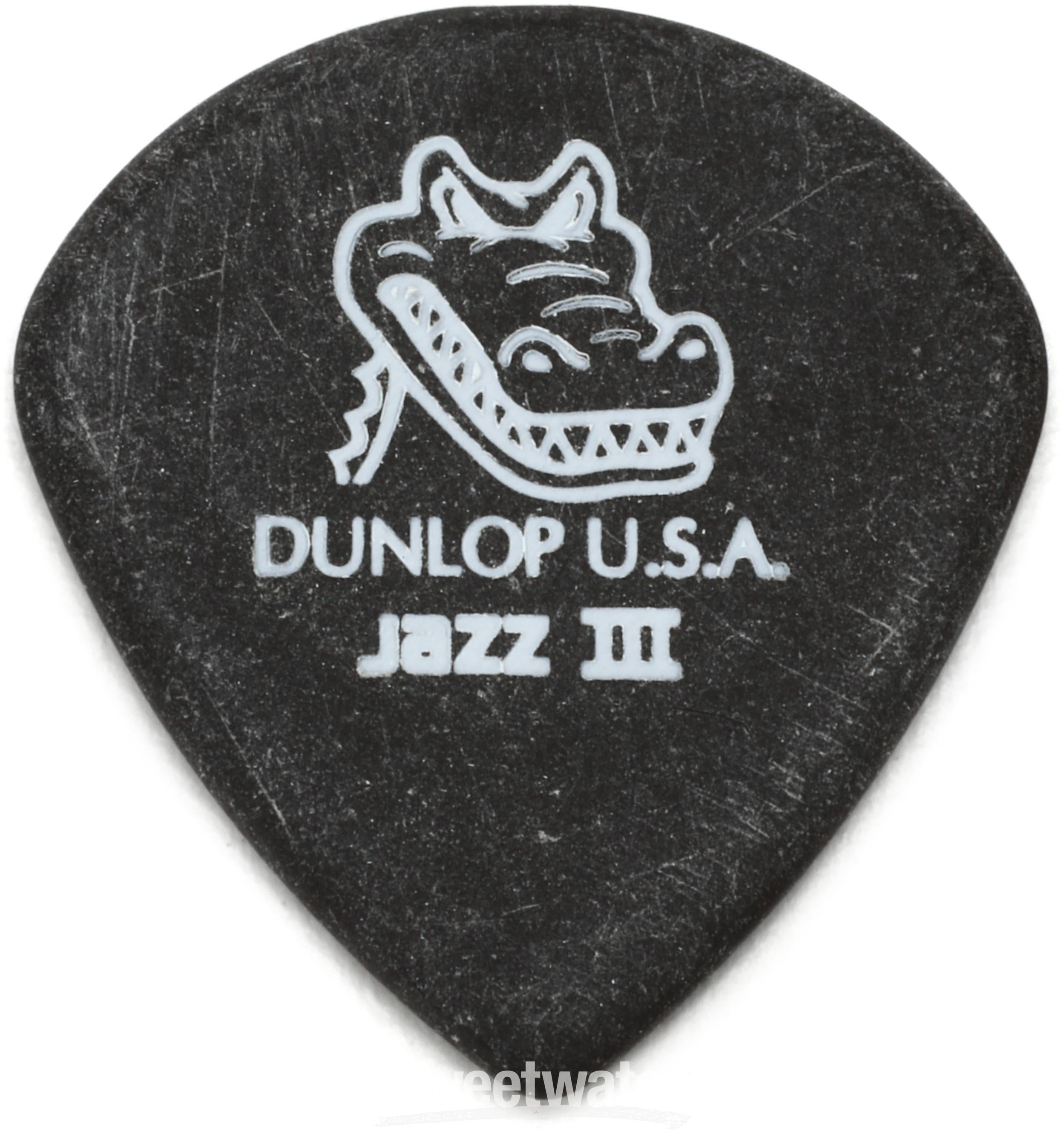 Dunlop Gator Grip Jazz III Guitar Picks 1.4mm (6-pack) | Sweetwater