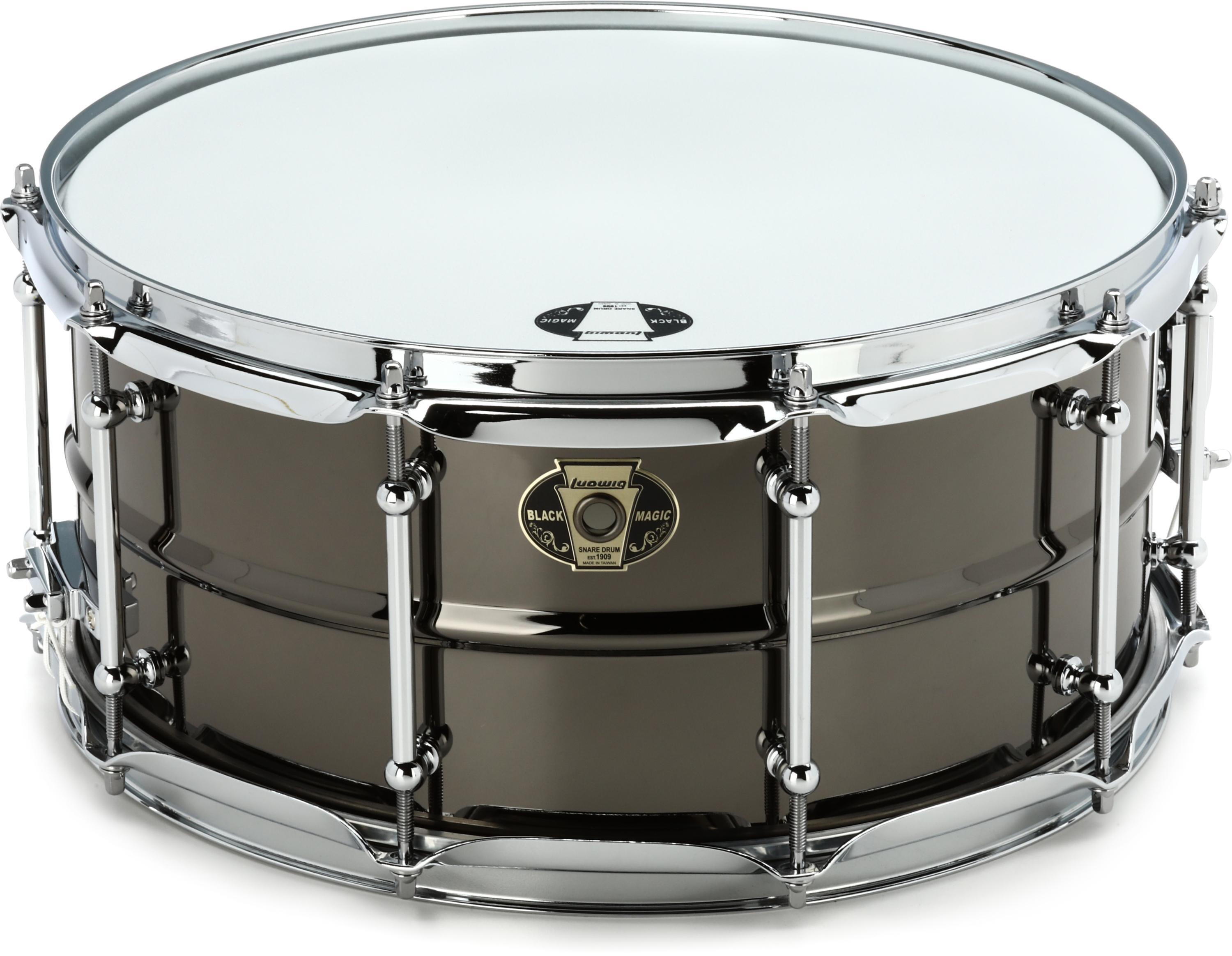 Black magic outlet snare drum