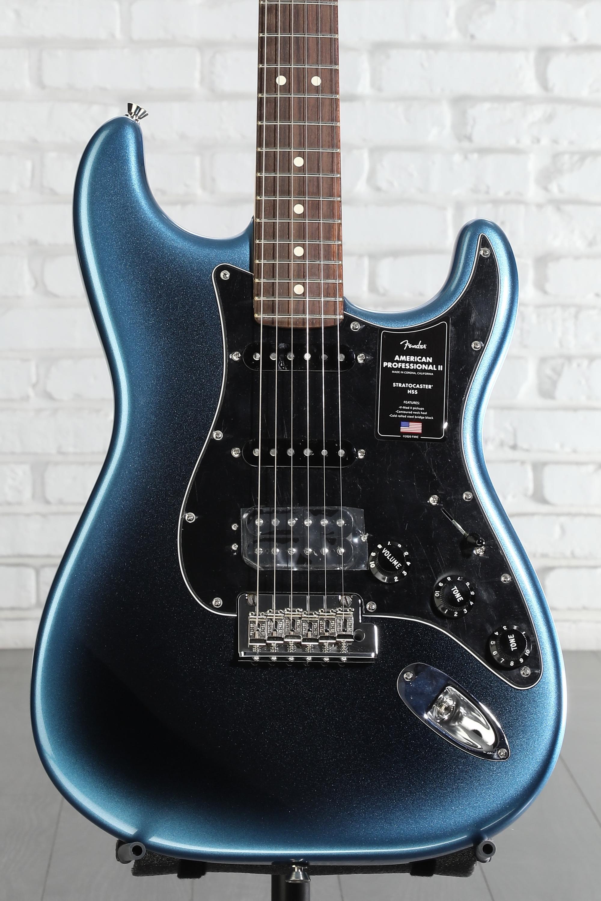 Fender American Professional II Stratocaster HSS Dark Night with